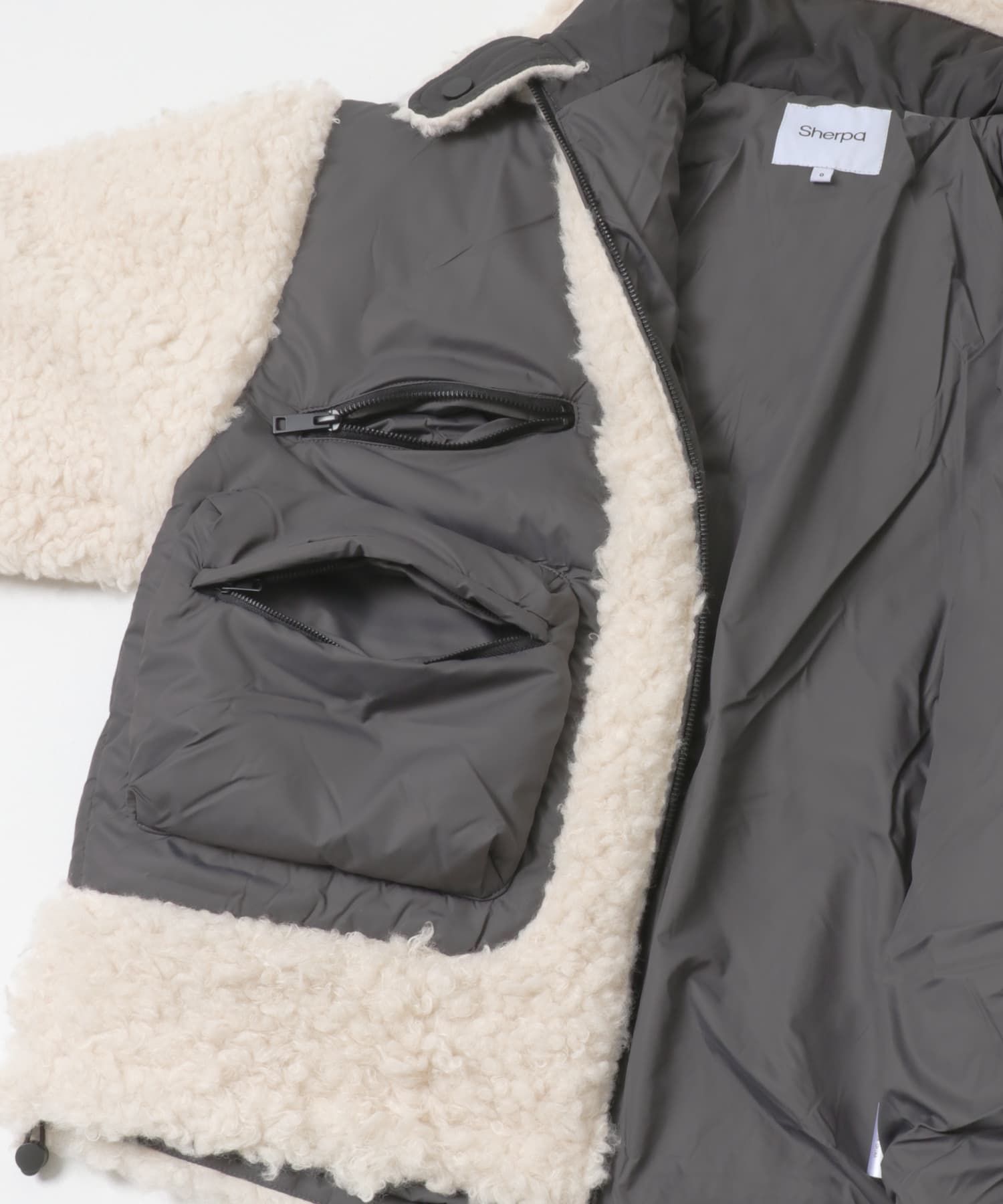 SHERPA　TEDDY COMBAT IVORY 0