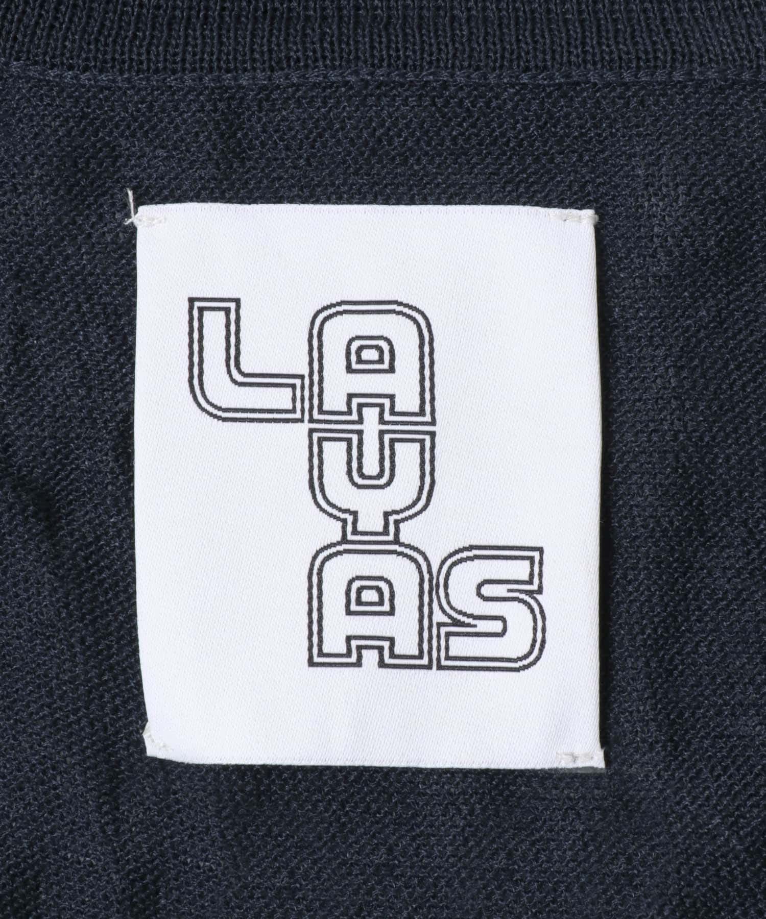 LAYAS　SIWA POLO KNIT NAVY One