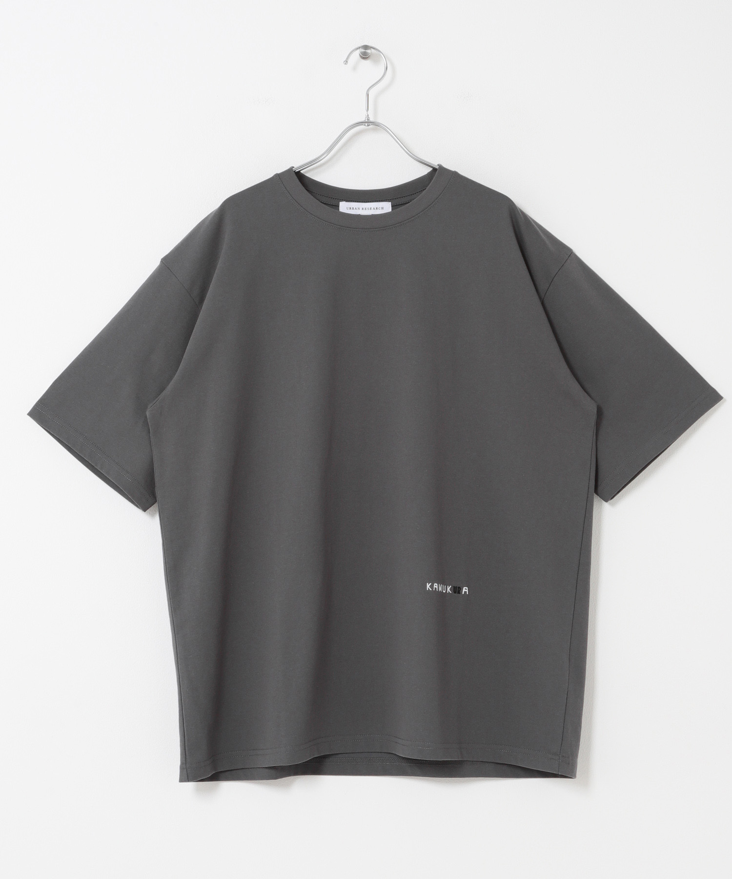 KAMUKURA×UR　T-SHIRTS Lantern CHARCOAL S