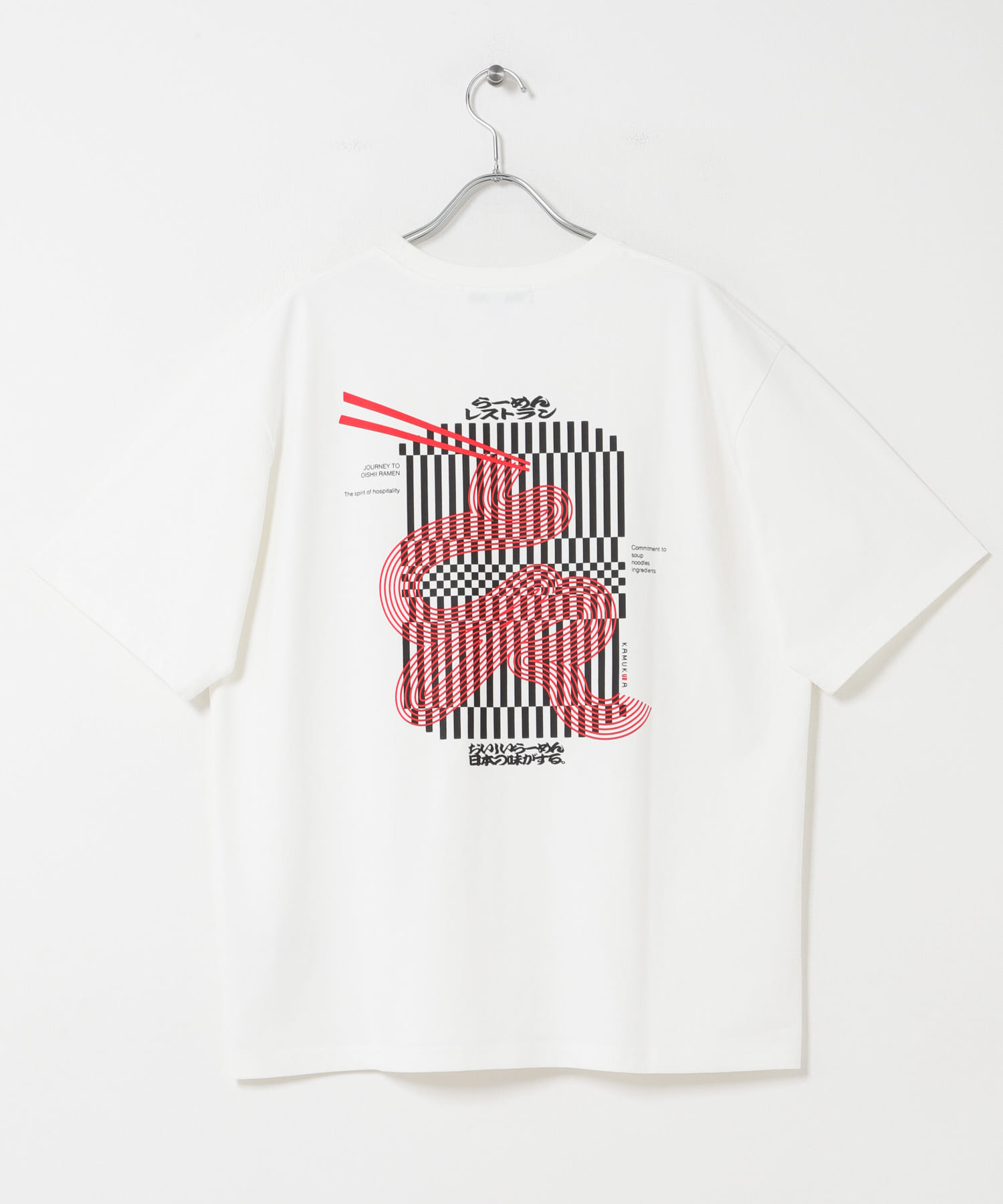 KAMUKURA×UR　T-SHIRTS Lantern WHITE S