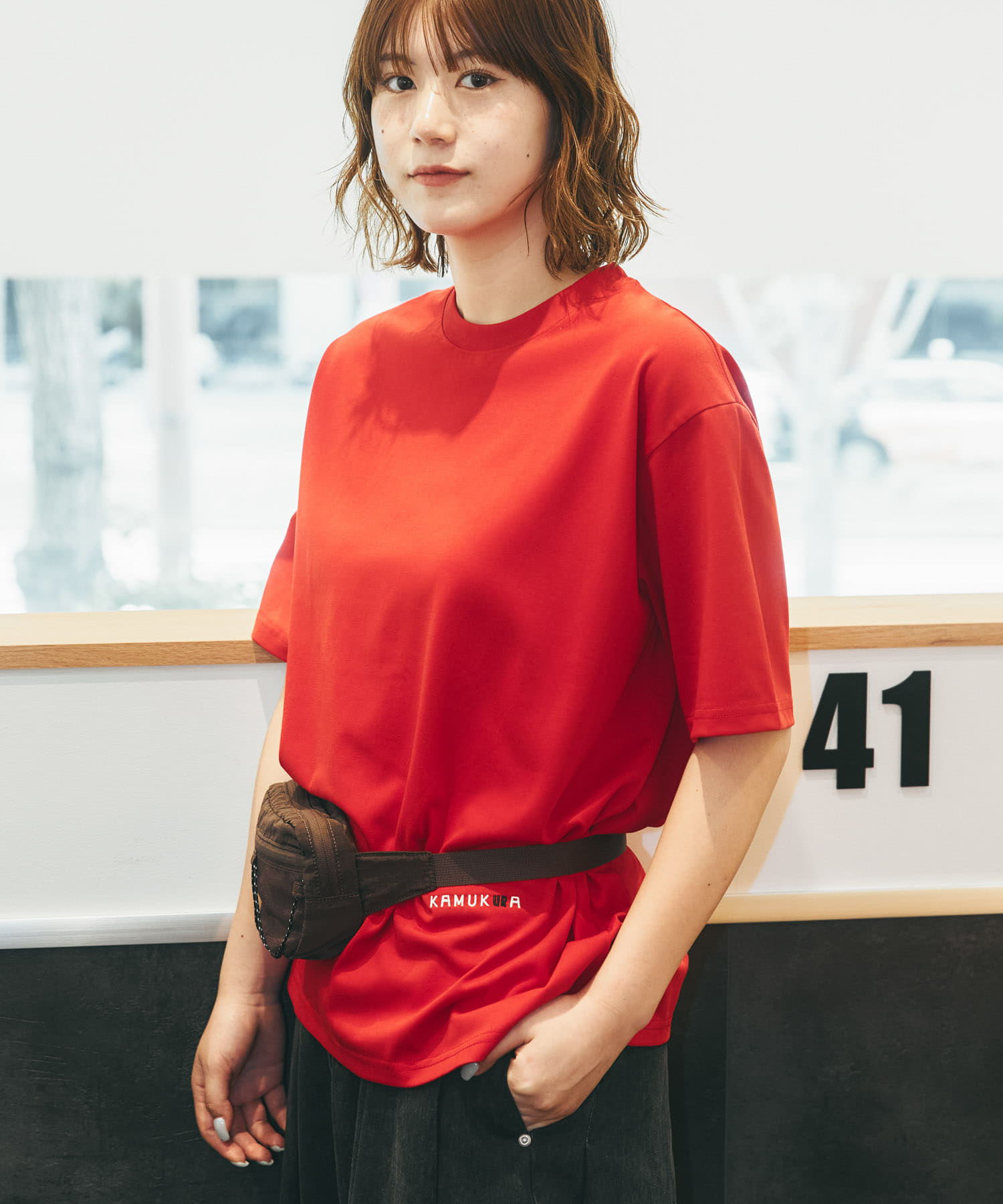 KAMUKURA×UR T-SHIRTS Lantern(S RED): トップス｜URBAN RESEARCH公式