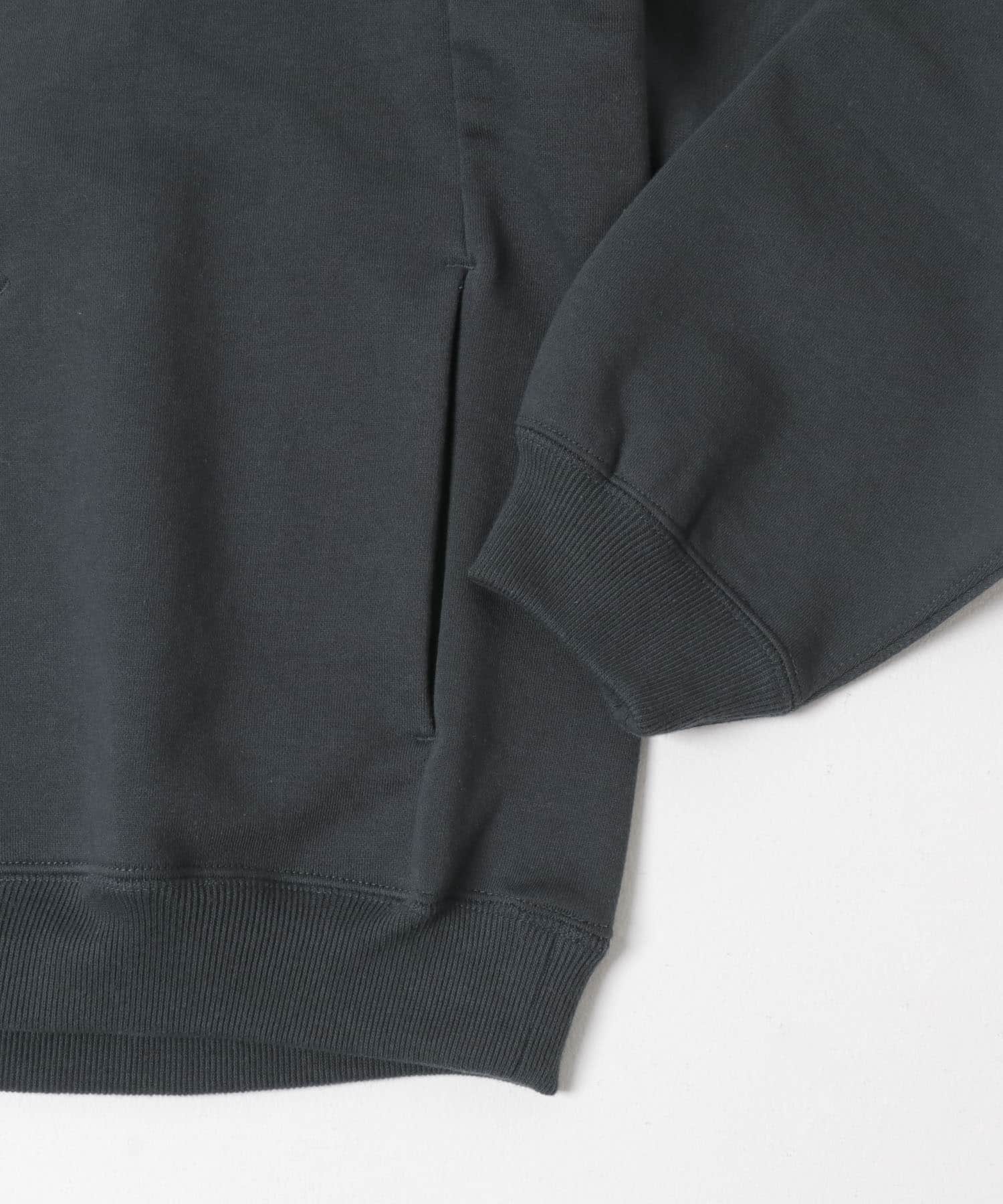 STILL BY HAND　フレンチテリーラグランスウェット SLATE BLUE 46
