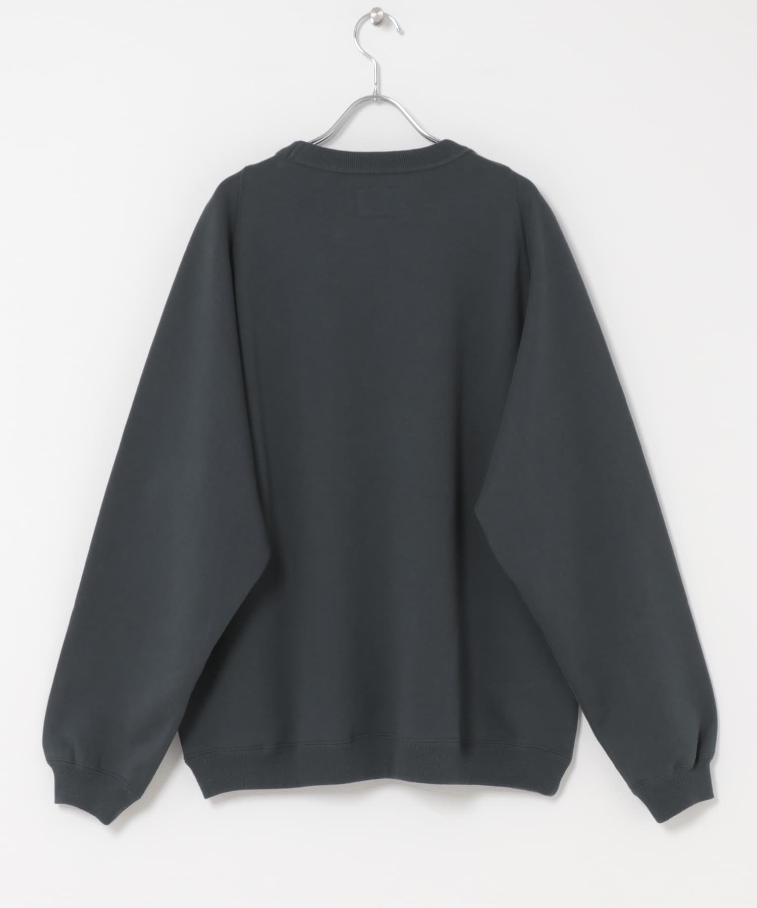 STILL BY HAND　フレンチテリーラグランスウェット SLATE BLUE 46