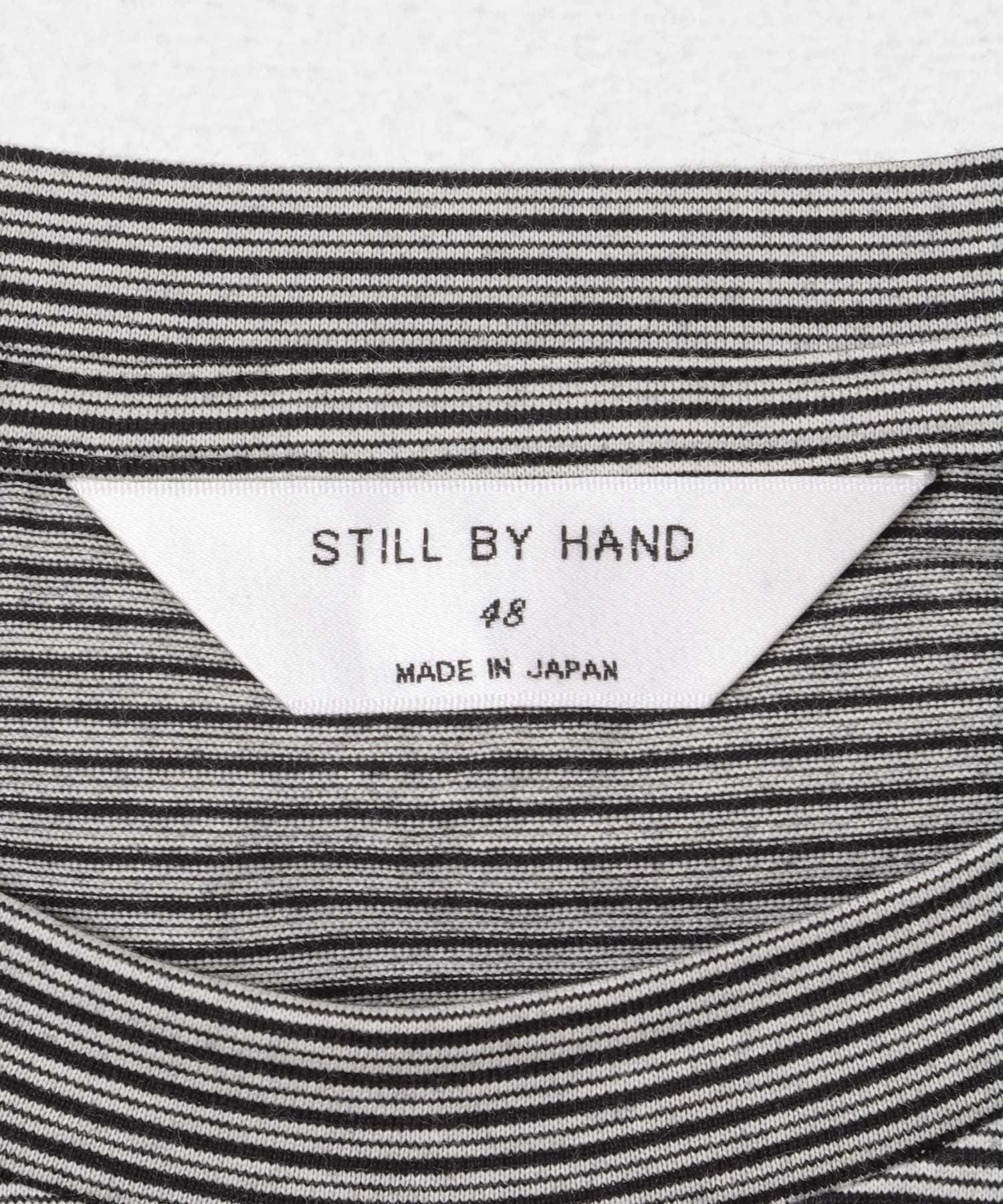 STILL BY HAND STRIPED LONG SLEEVE(46 BEG×WHT): トップス｜URBAN