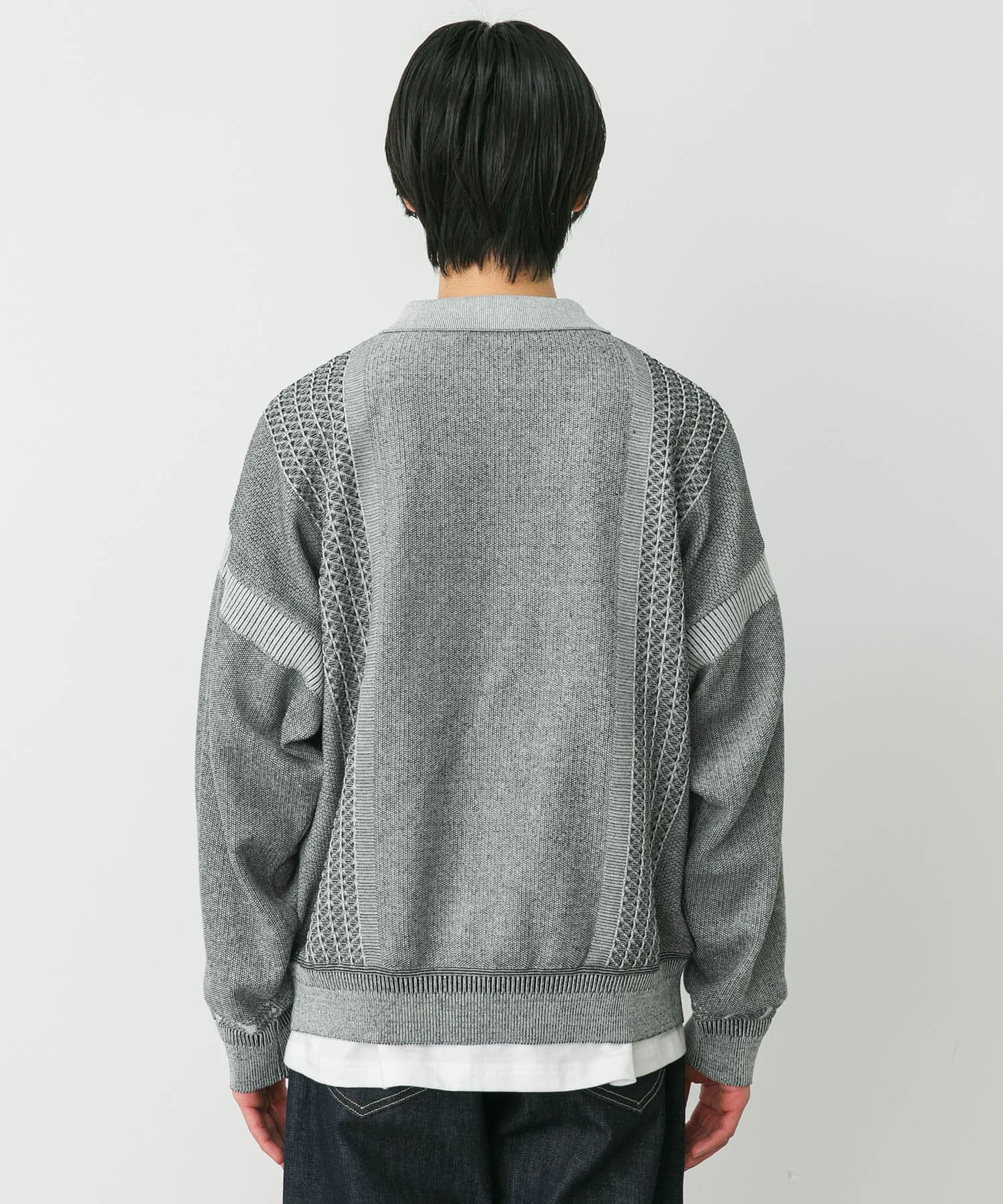 YASHIKI KANTO ZIP POLO(1 M.GRAY): トップス｜URBAN RESEARCH公式