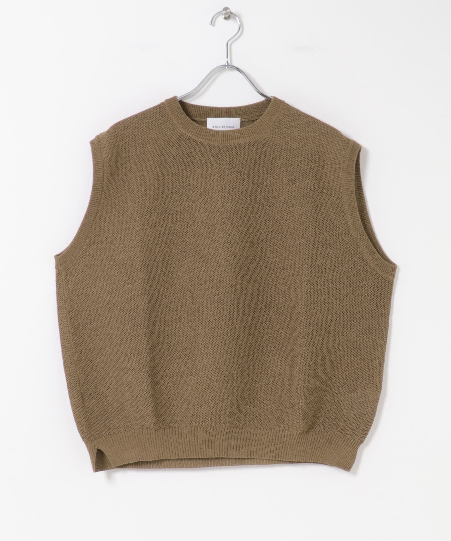 STILL BY HAND　12Gニットベスト