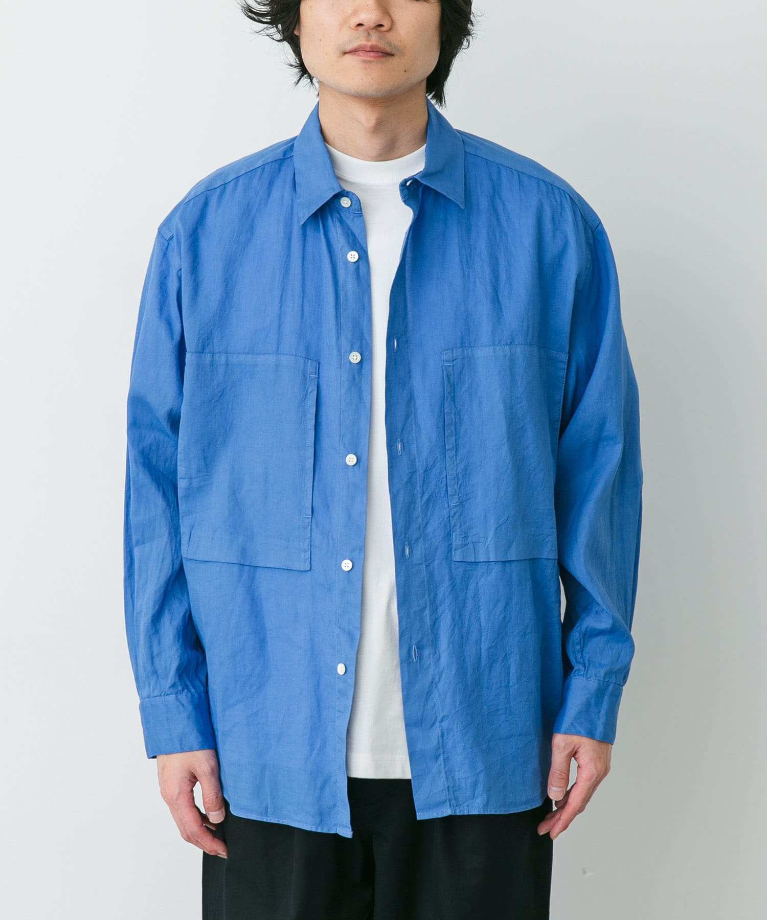 STILL BY HAND　GARMENT-DYE OVER SHIRTS