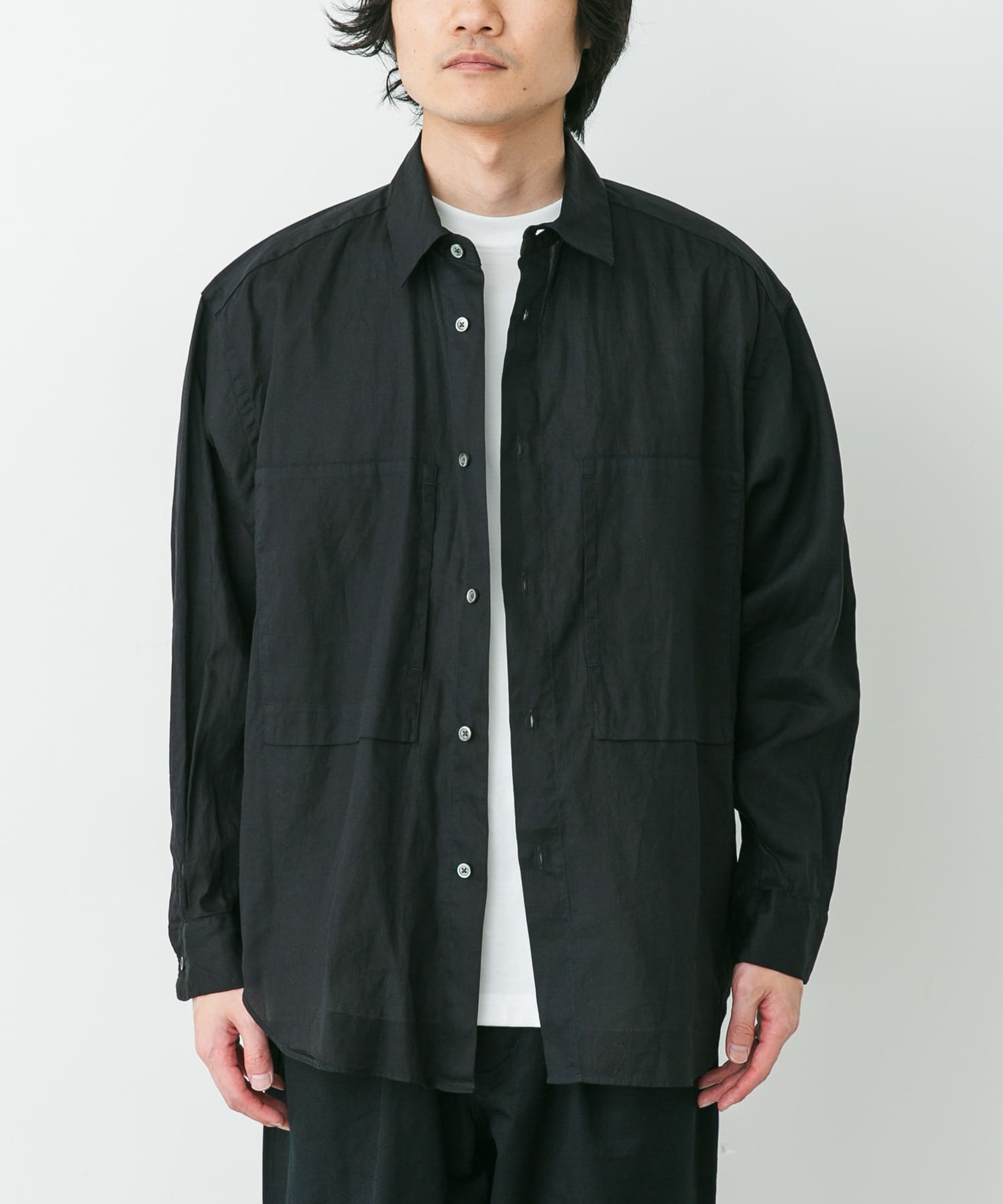 STILL BY HAND　GARMENT-DYE OVER SHIRTS