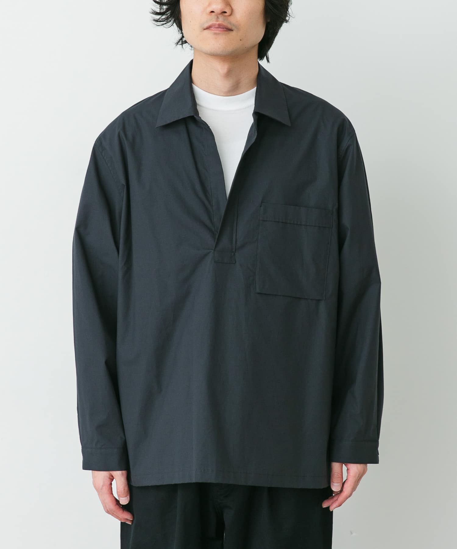 STILL BY HAND　BUTTONLESS OVER SHIRTS