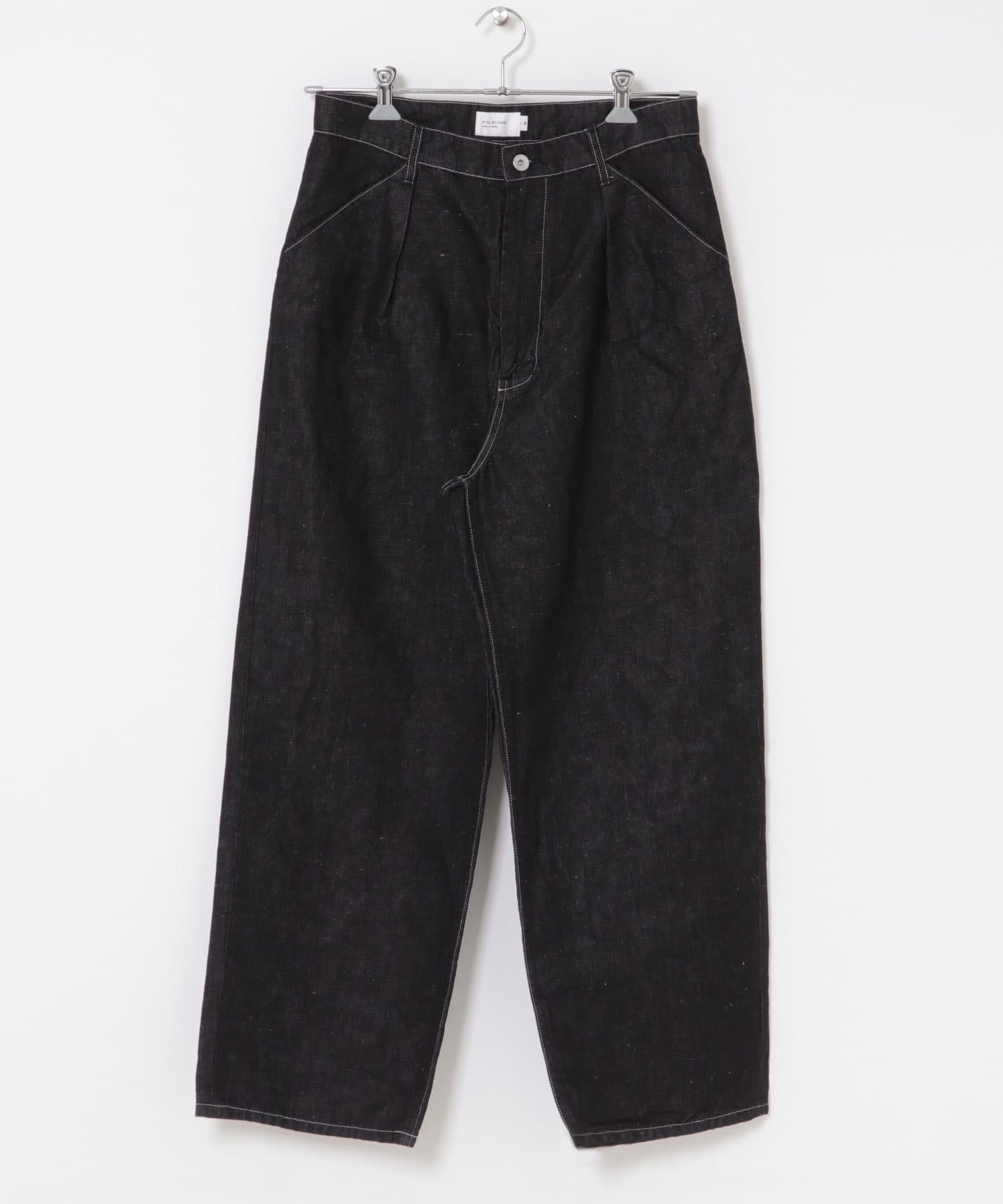 STILL BY HAND　HEMP MIXED DENIM PANTS