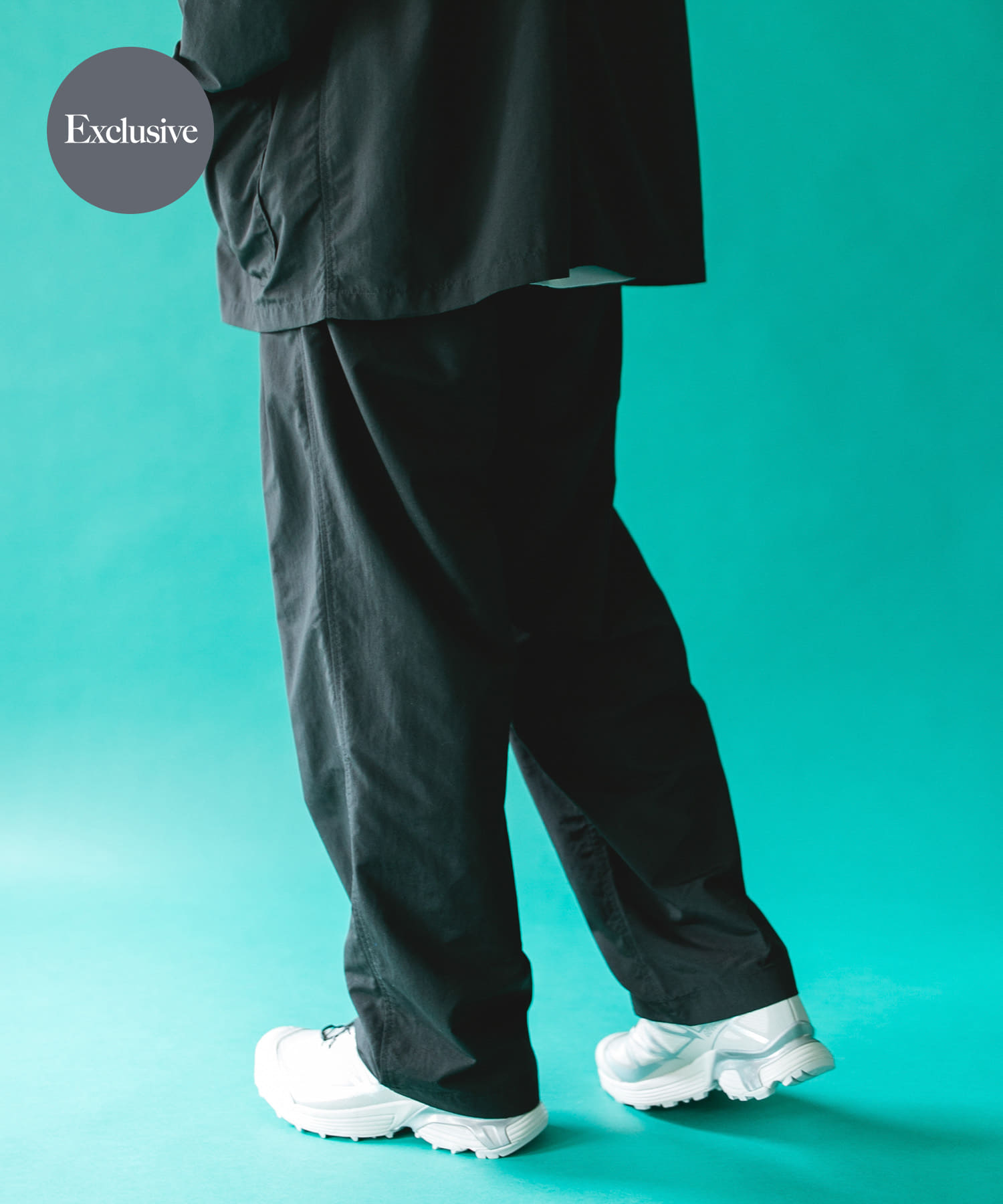 『別注』BURLAP OUTFITTERR×DOORS　SUPPLEX NYLON PANTS