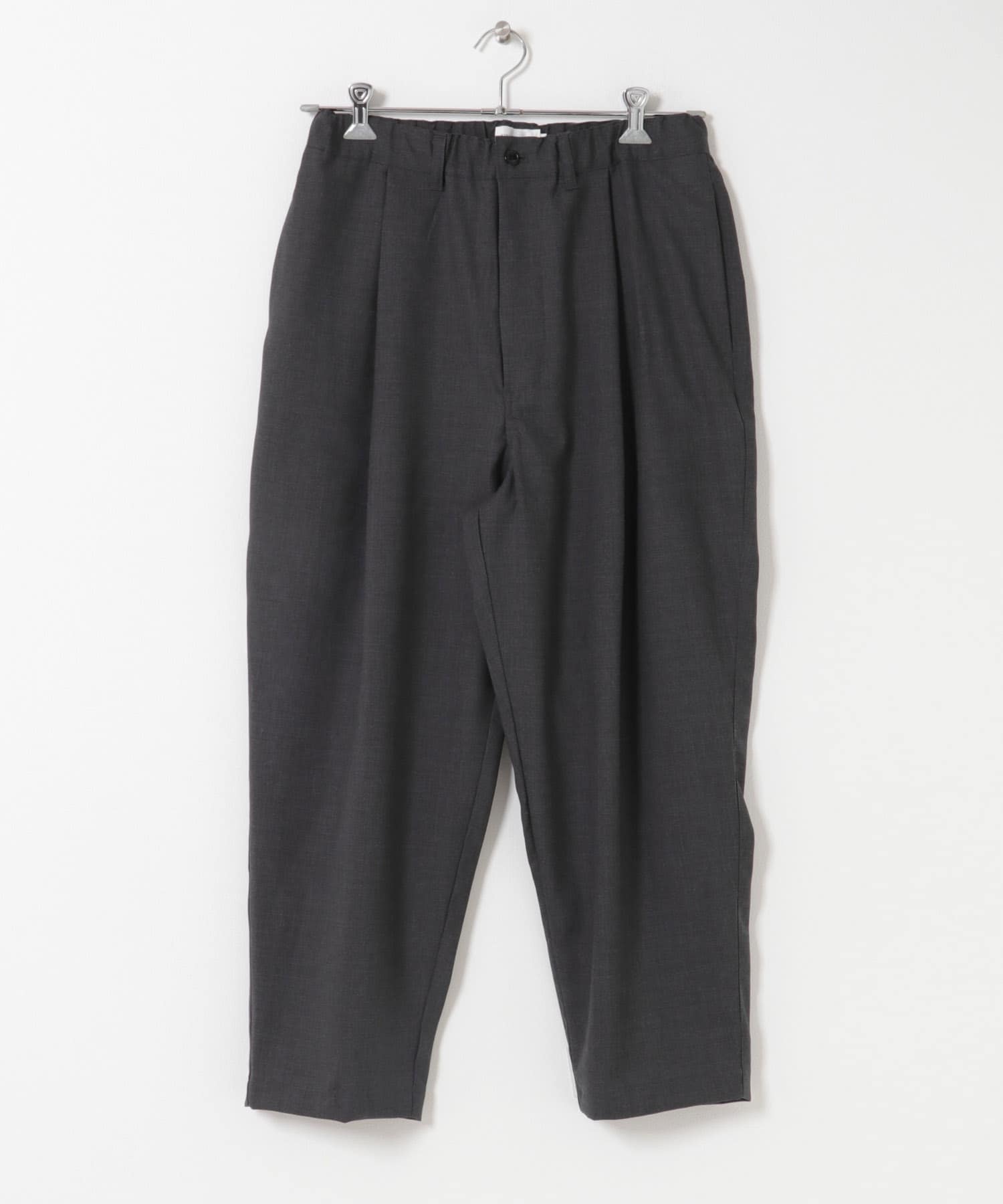 STILL BY HAND　SUMMER WOOL WIDE PANTS