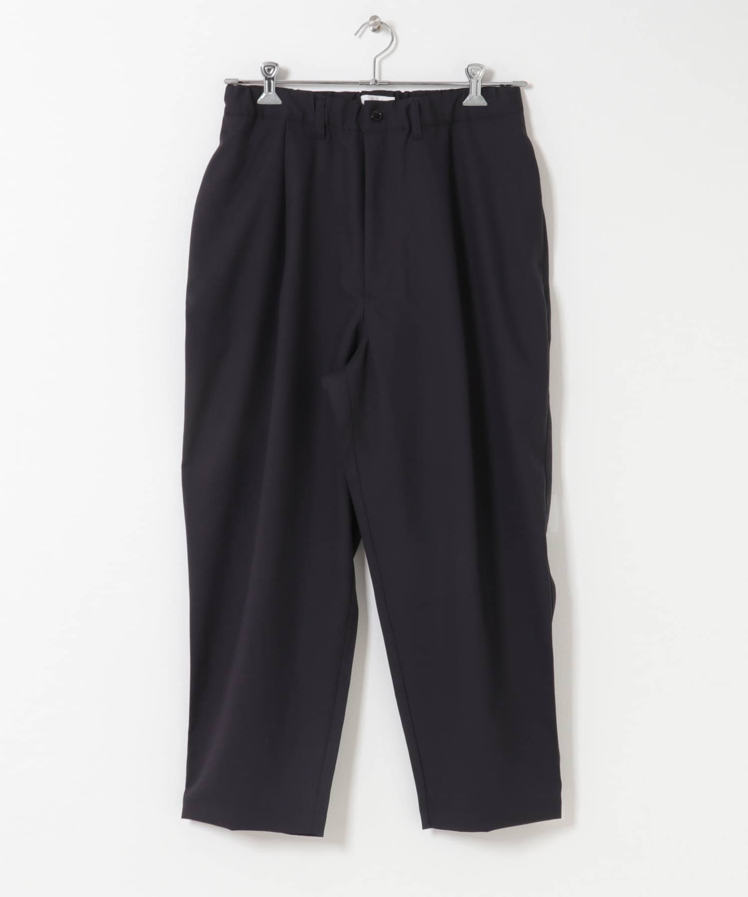 STILL BY HAND　SUMMER WOOL WIDE PANTS