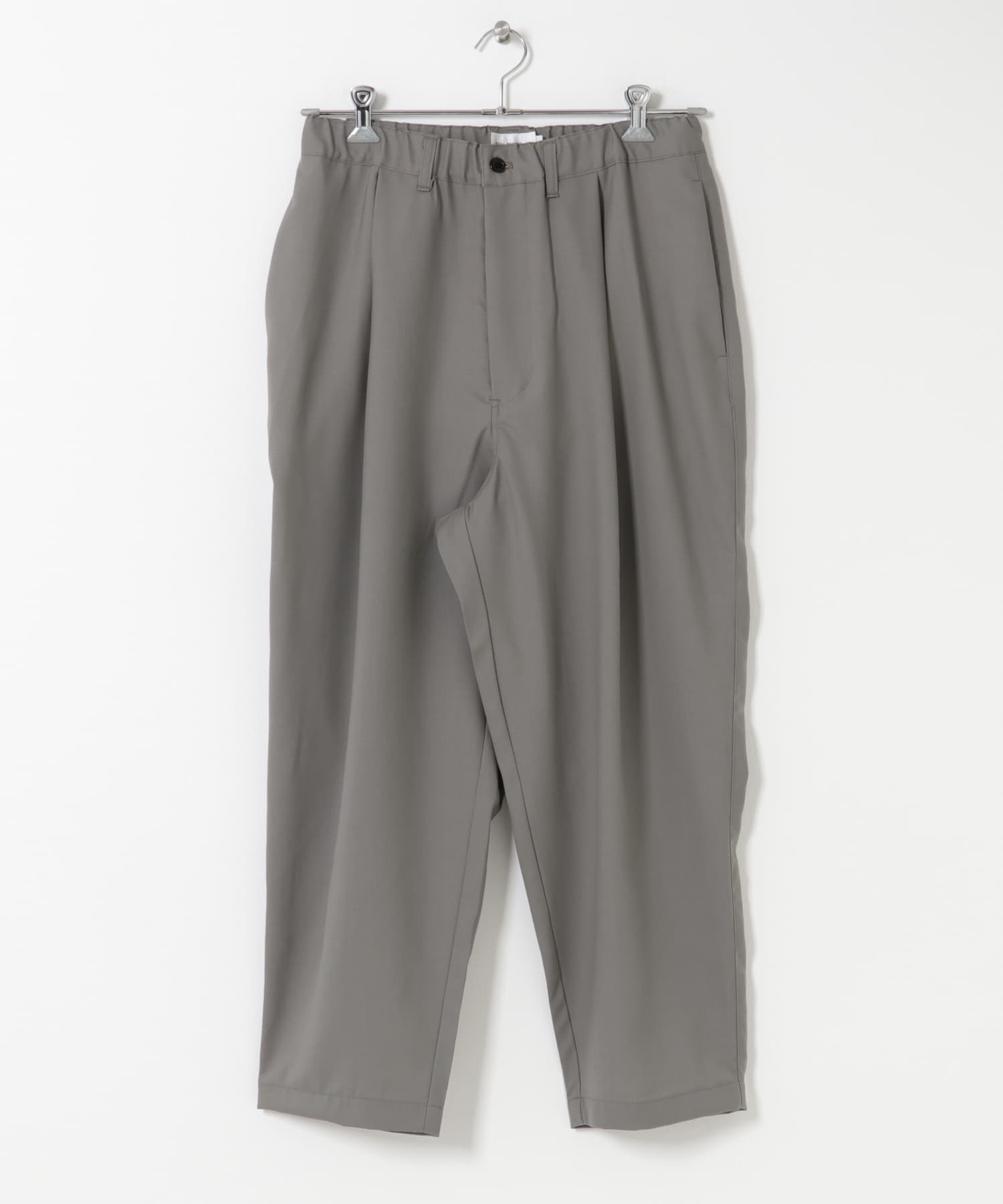 STILL BY HAND　SUMMER WOOL WIDE PANTS