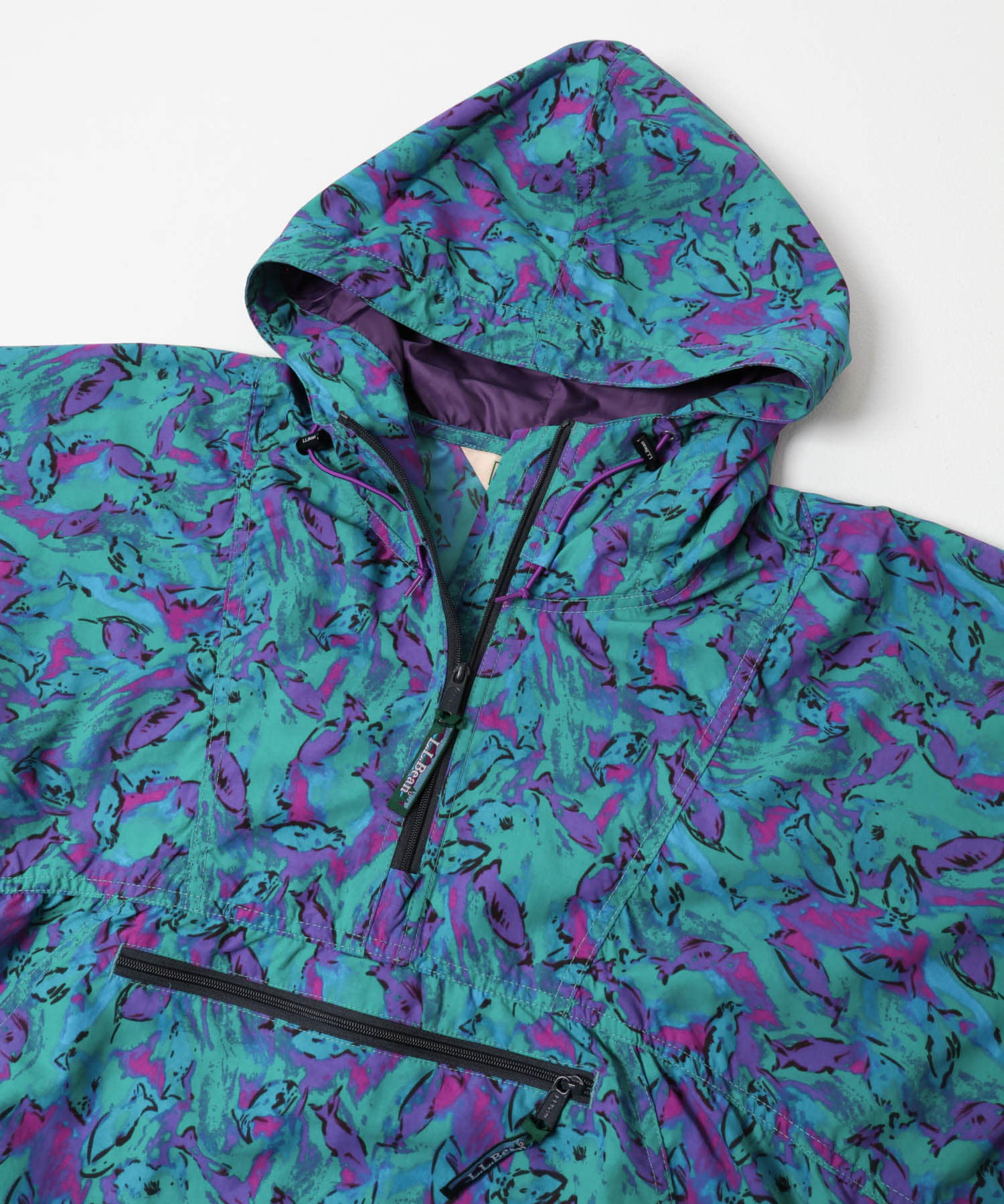 L.L.Bean JAPAN EDITION MILO ANORAK PRINT(M FISH): トップス｜URBAN