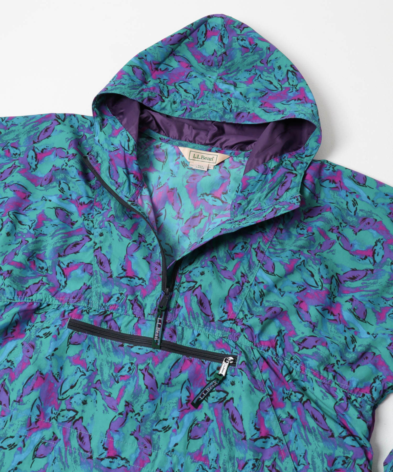 L.L.Bean JAPAN EDITION MILO ANORAK PRINT(M FISH): トップス｜URBAN