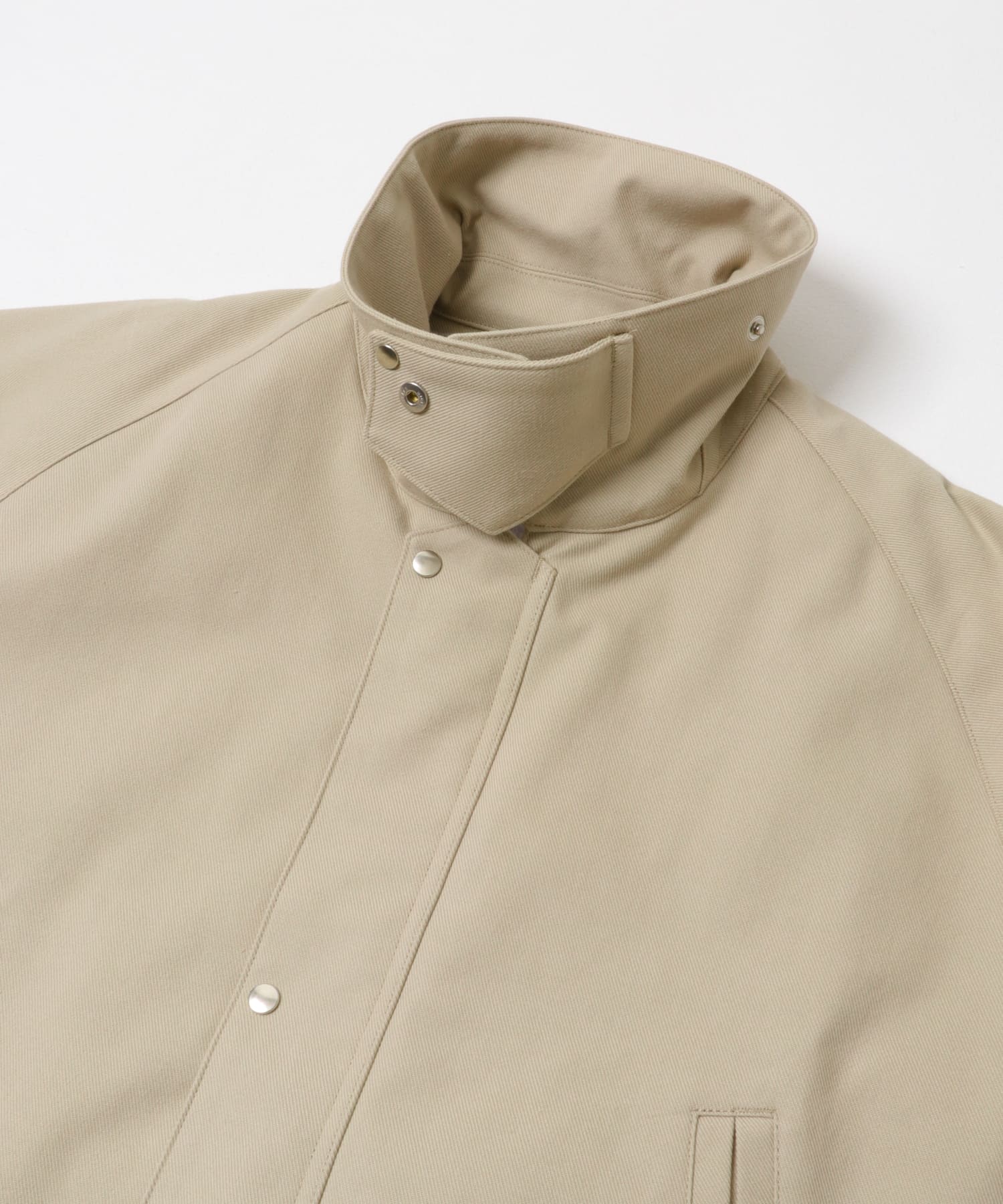 STILL BY HAND　ライナー付きショートブルゾン BEIGE 46