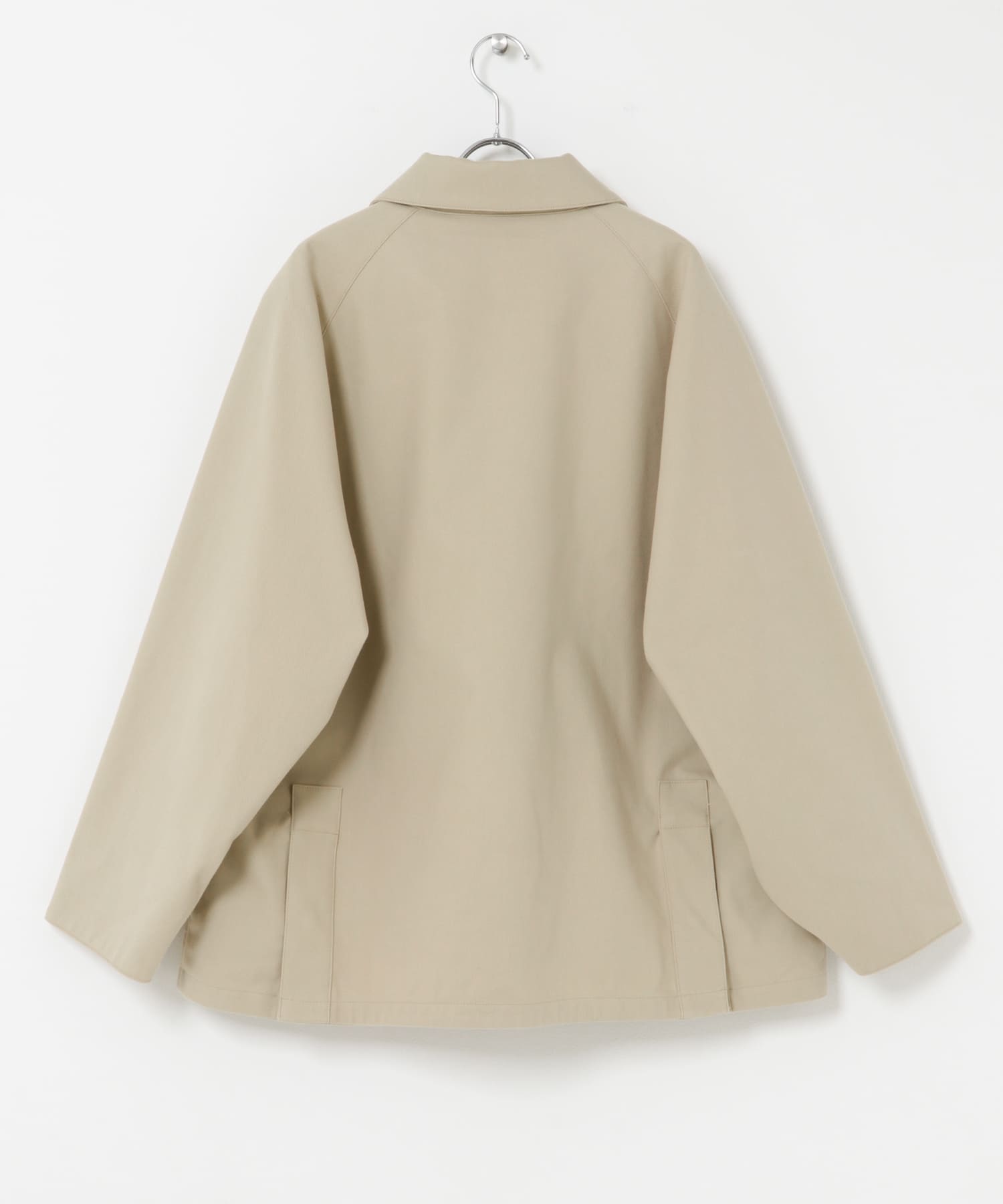 STILL BY HAND　ライナー付きショートブルゾン BEIGE 46