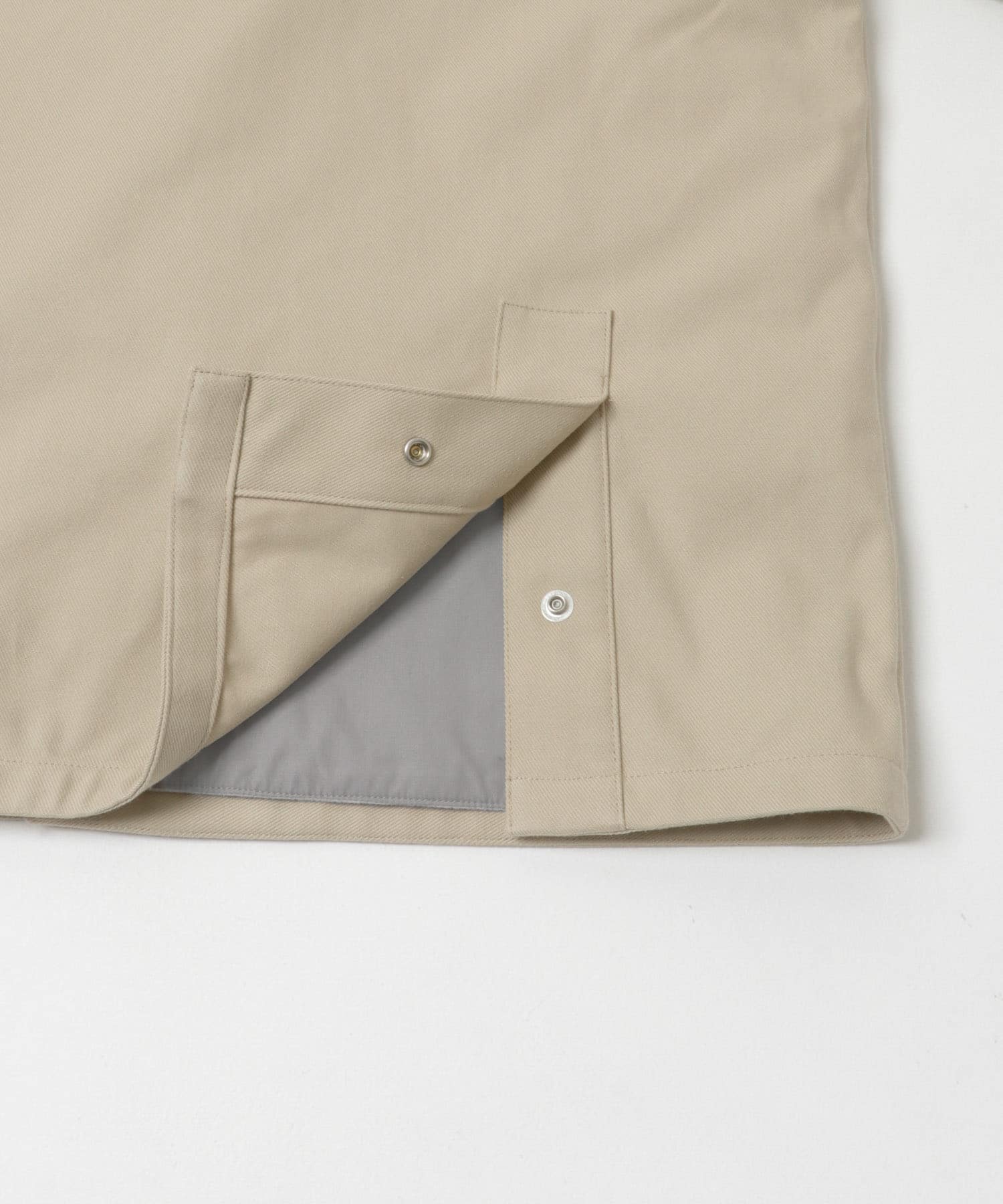 STILL BY HAND　ライナー付きショートブルゾン BEIGE 46