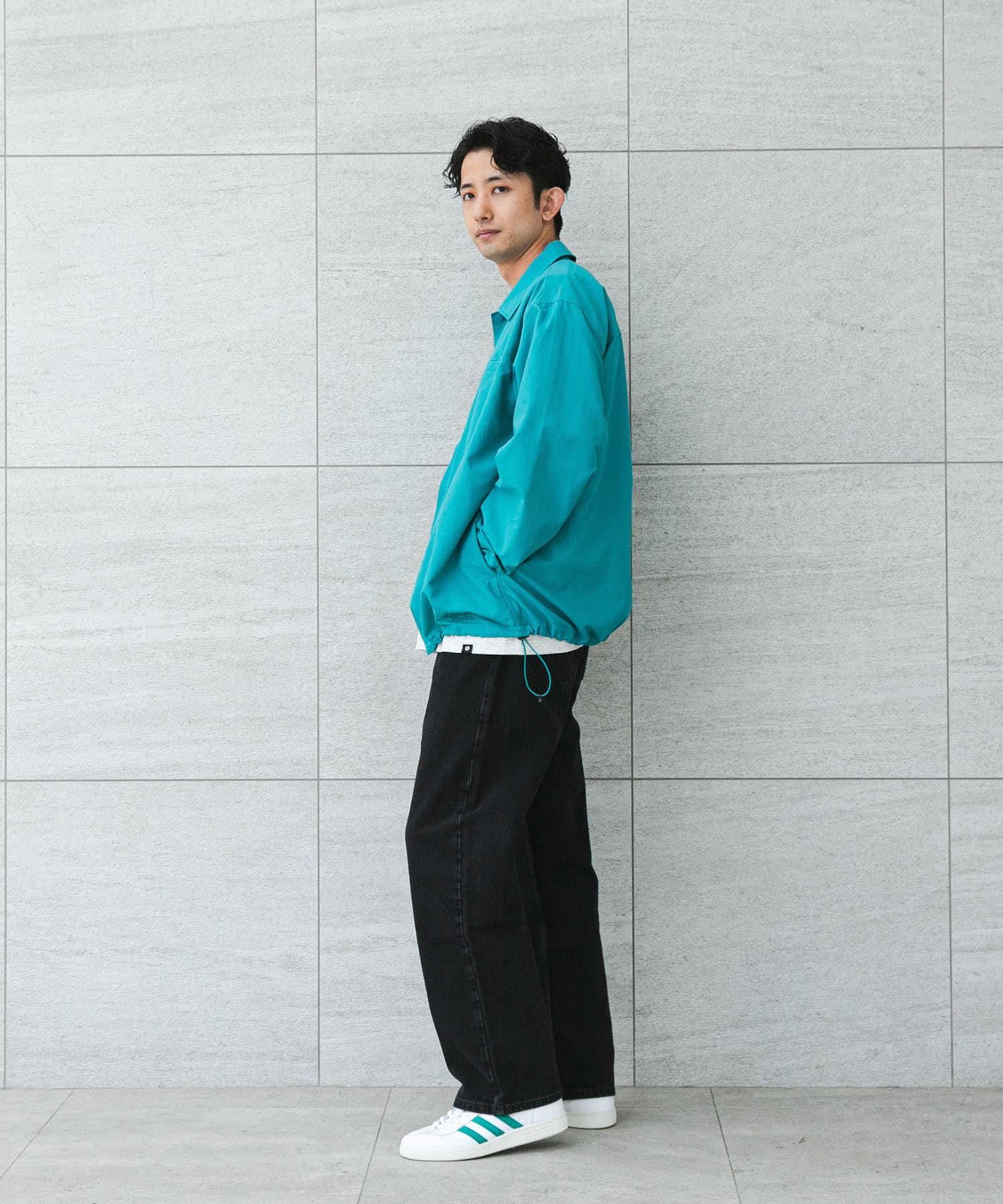 身長：182cm サイズ：L