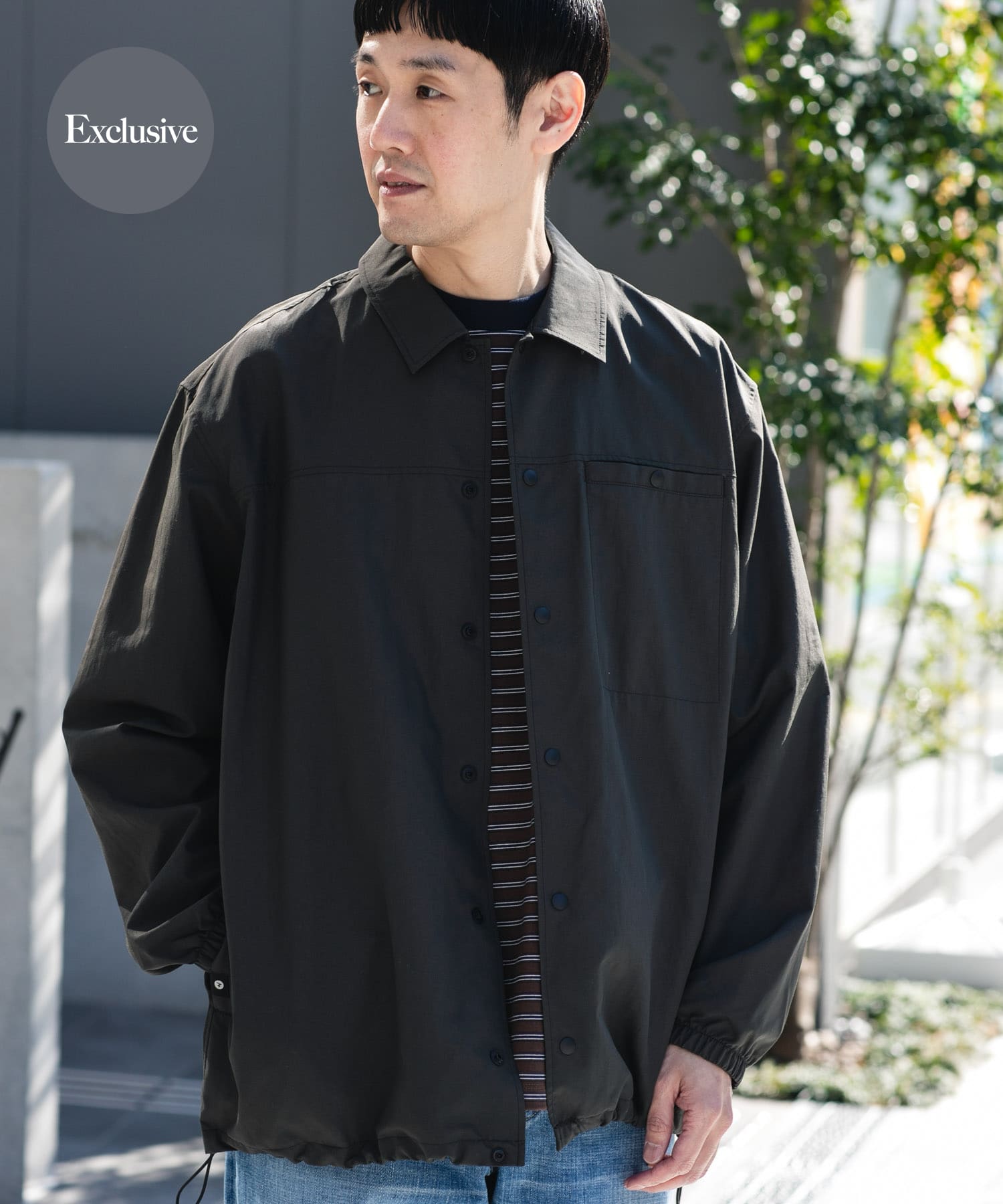 身長：172cm サイズ：L