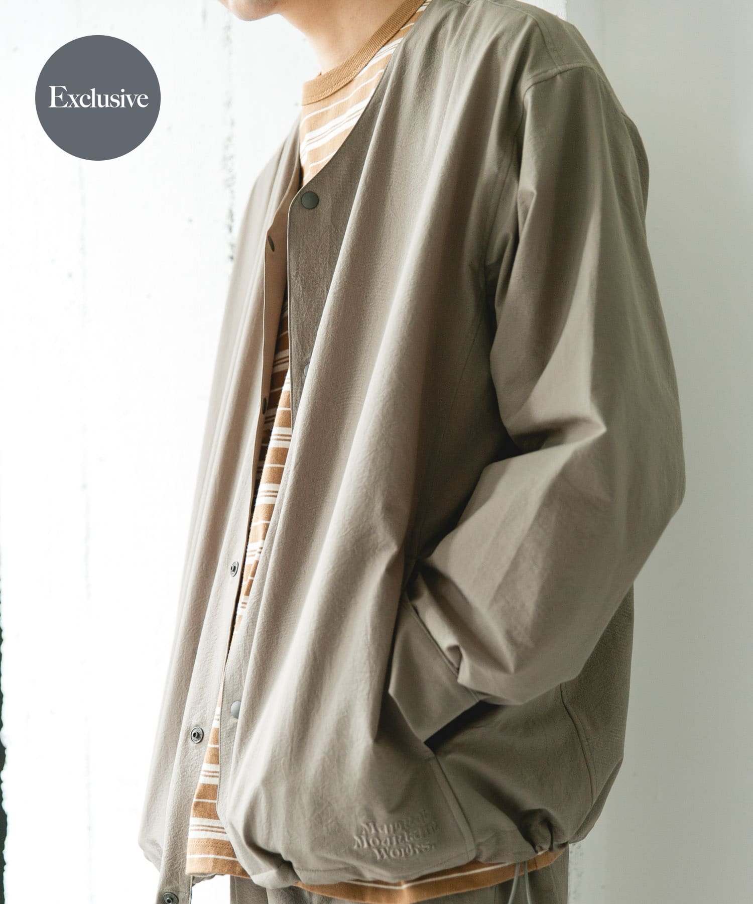 『別注』Marmot×DOORS　DOTAIR CARDIGAN SHIRTS