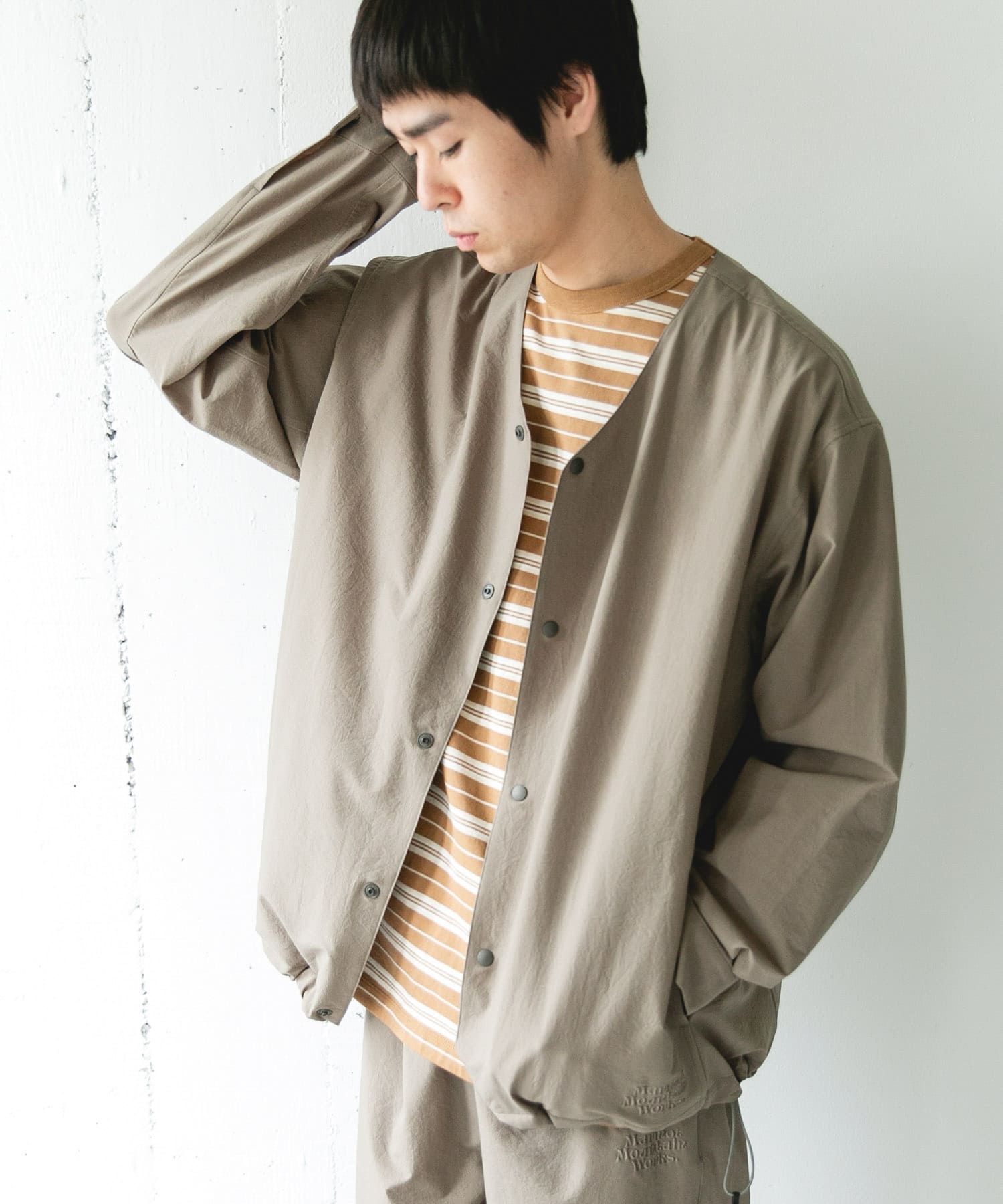 身長：177cm サイズ：L