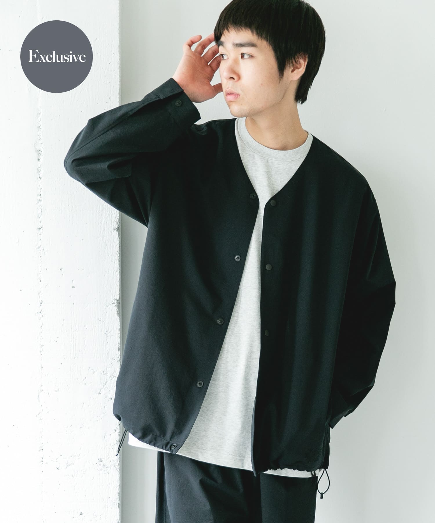 身長：177cm サイズ：L