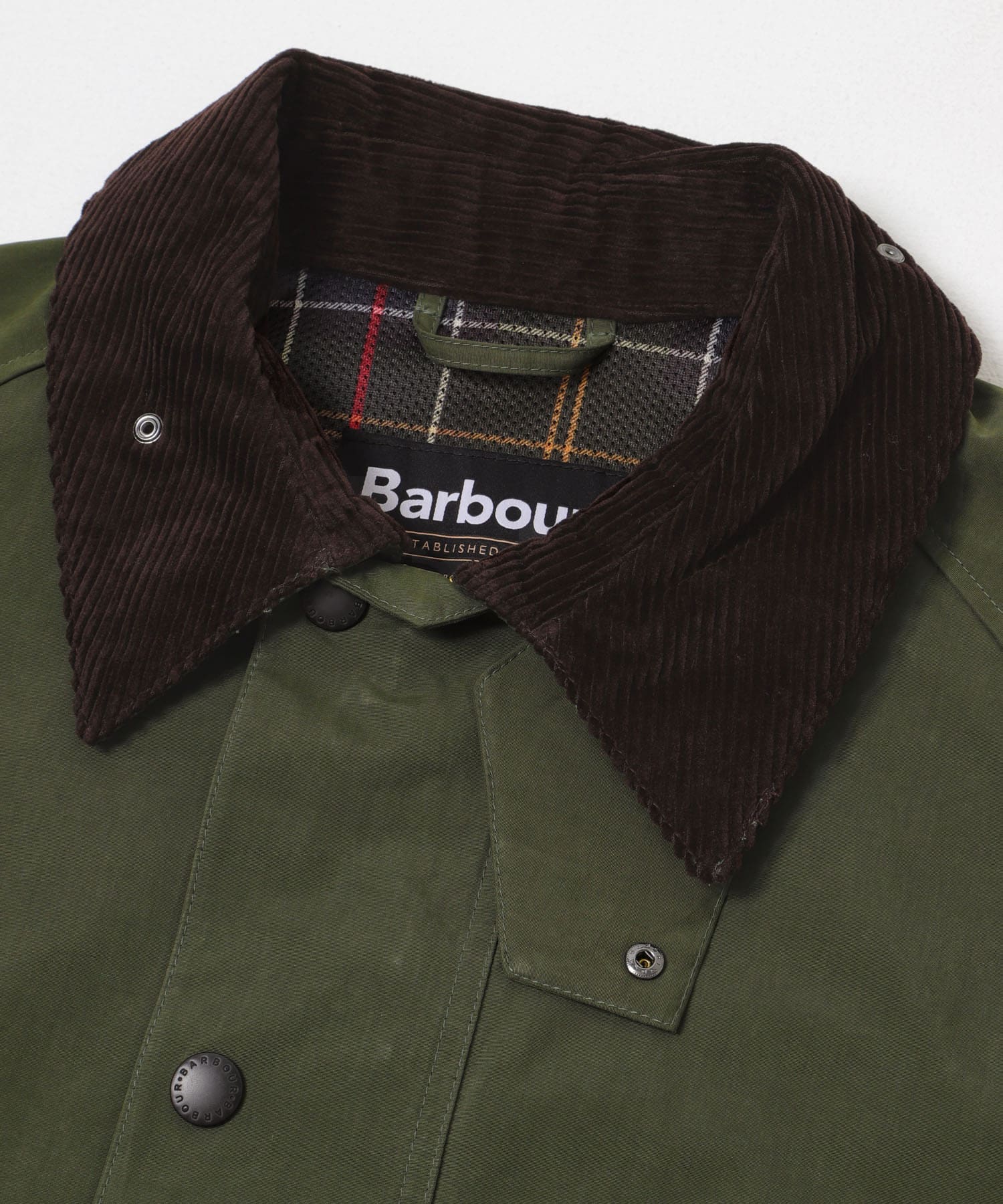 Barbour　OS TRANSPORTER CASUAL JACKET SAGE 36