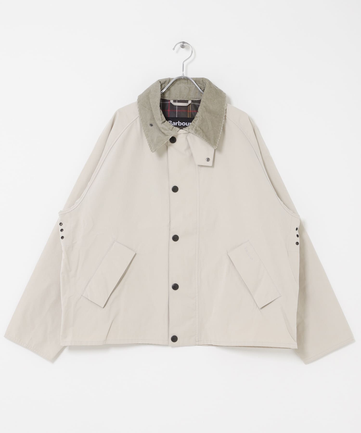 Barbour　OS TRANSPORTER CASUAL JACKET MIST 36