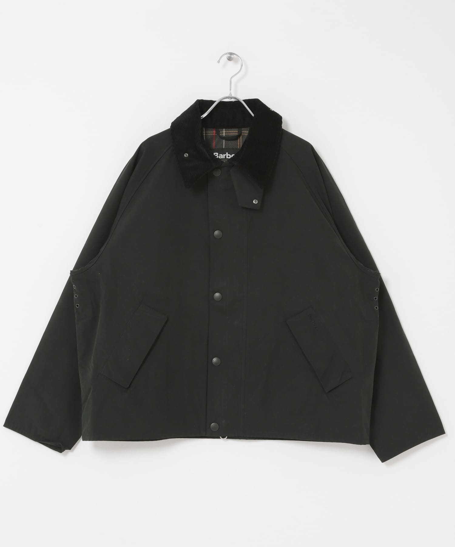 Barbour　OS TRANSPORTER CASUAL JACKET BLACK 36