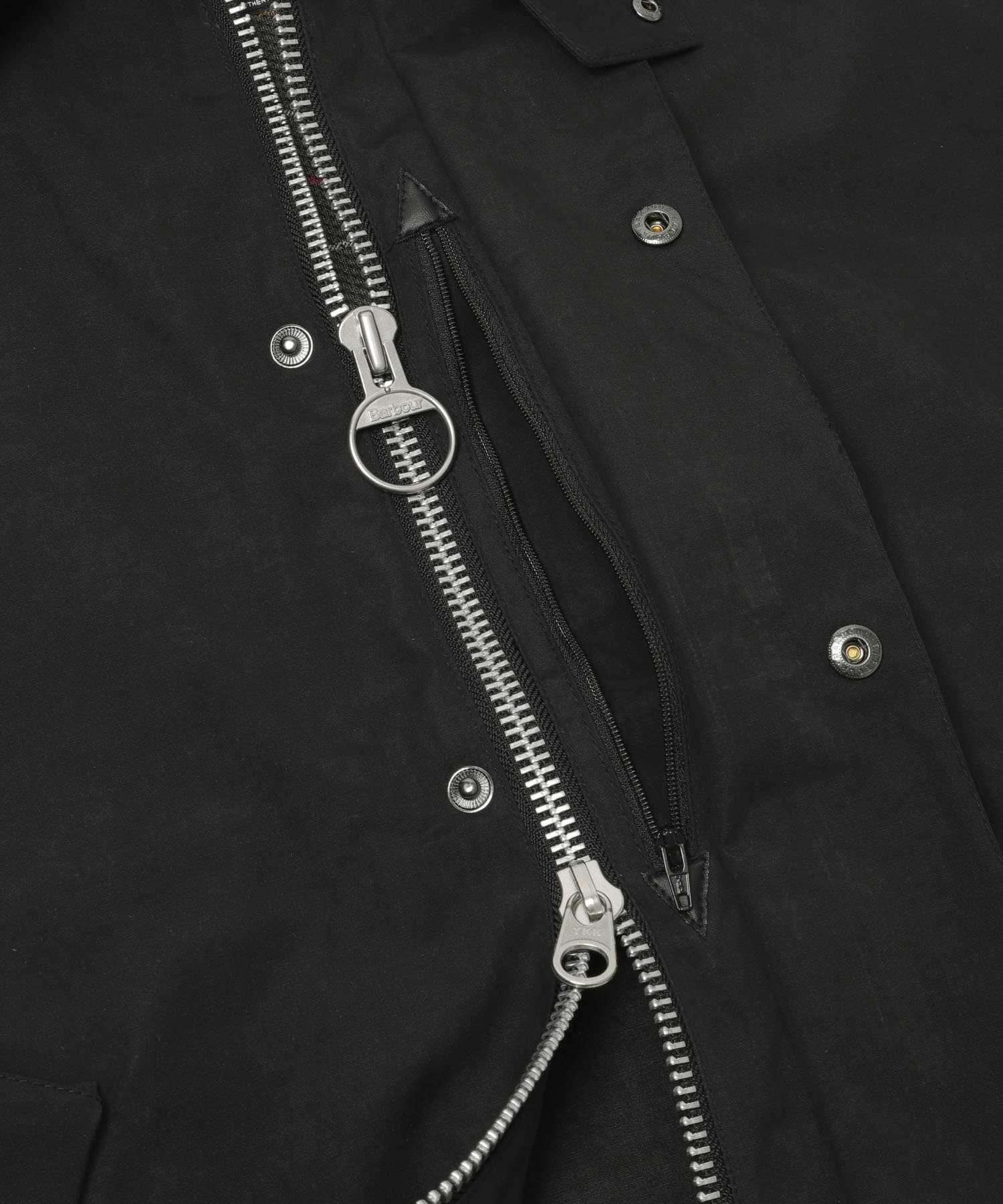 Barbour　OS TRANSPORTER CASUAL JACKET BLACK 36