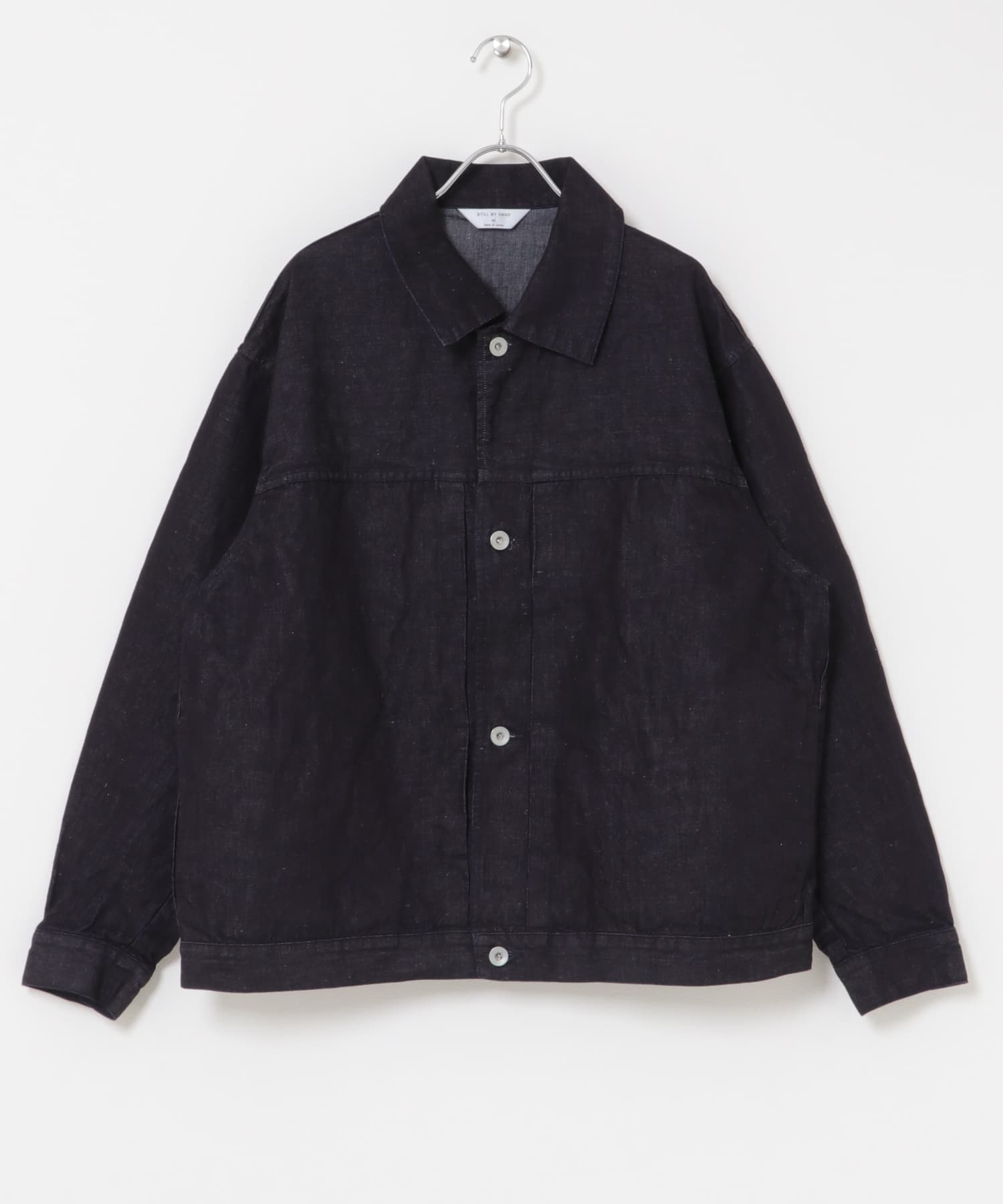 STILL BY HAND　HEMP MIXED DENIM BLOUSON