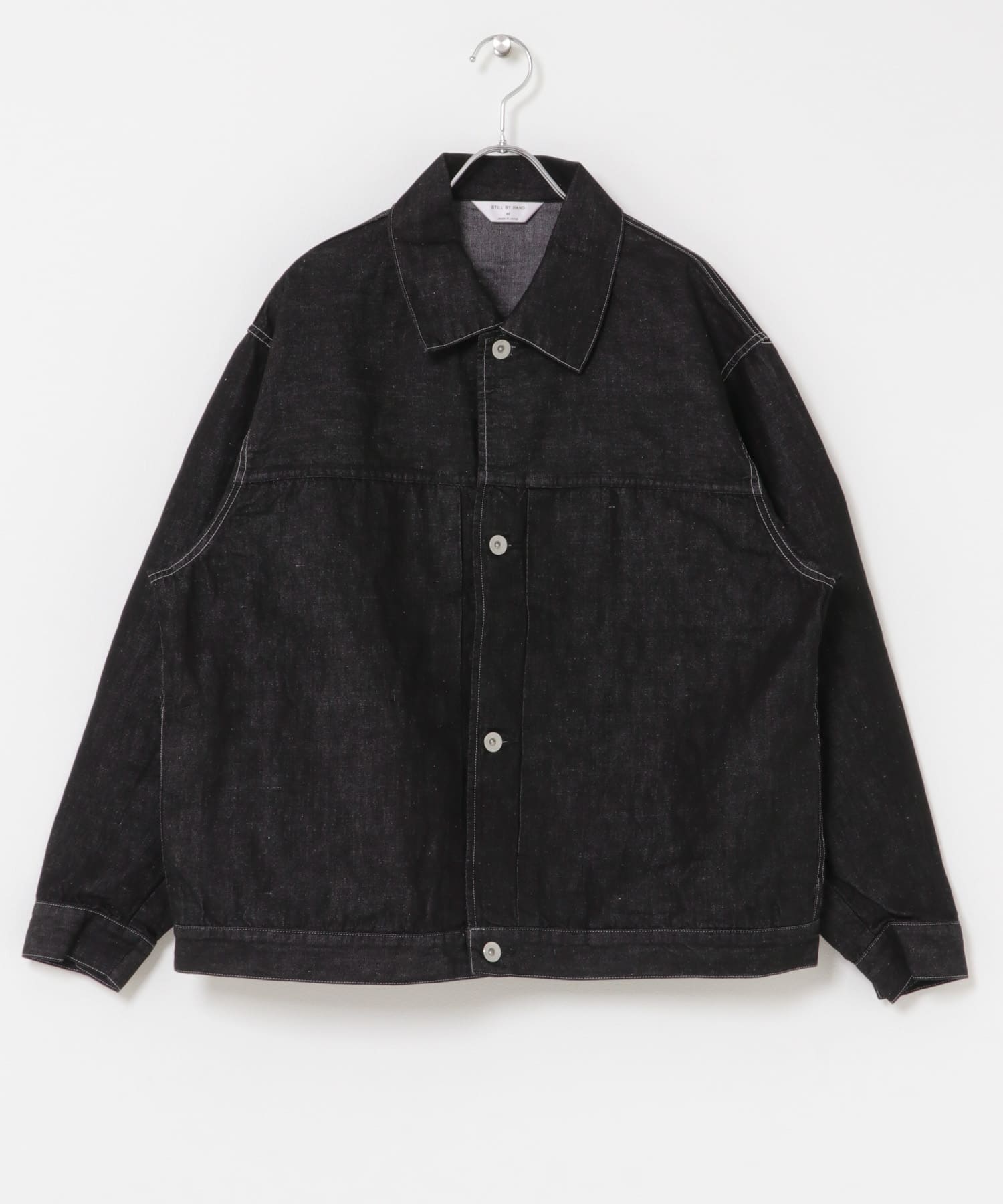 STILL BY HAND　HEMP MIXED DENIM BLOUSON