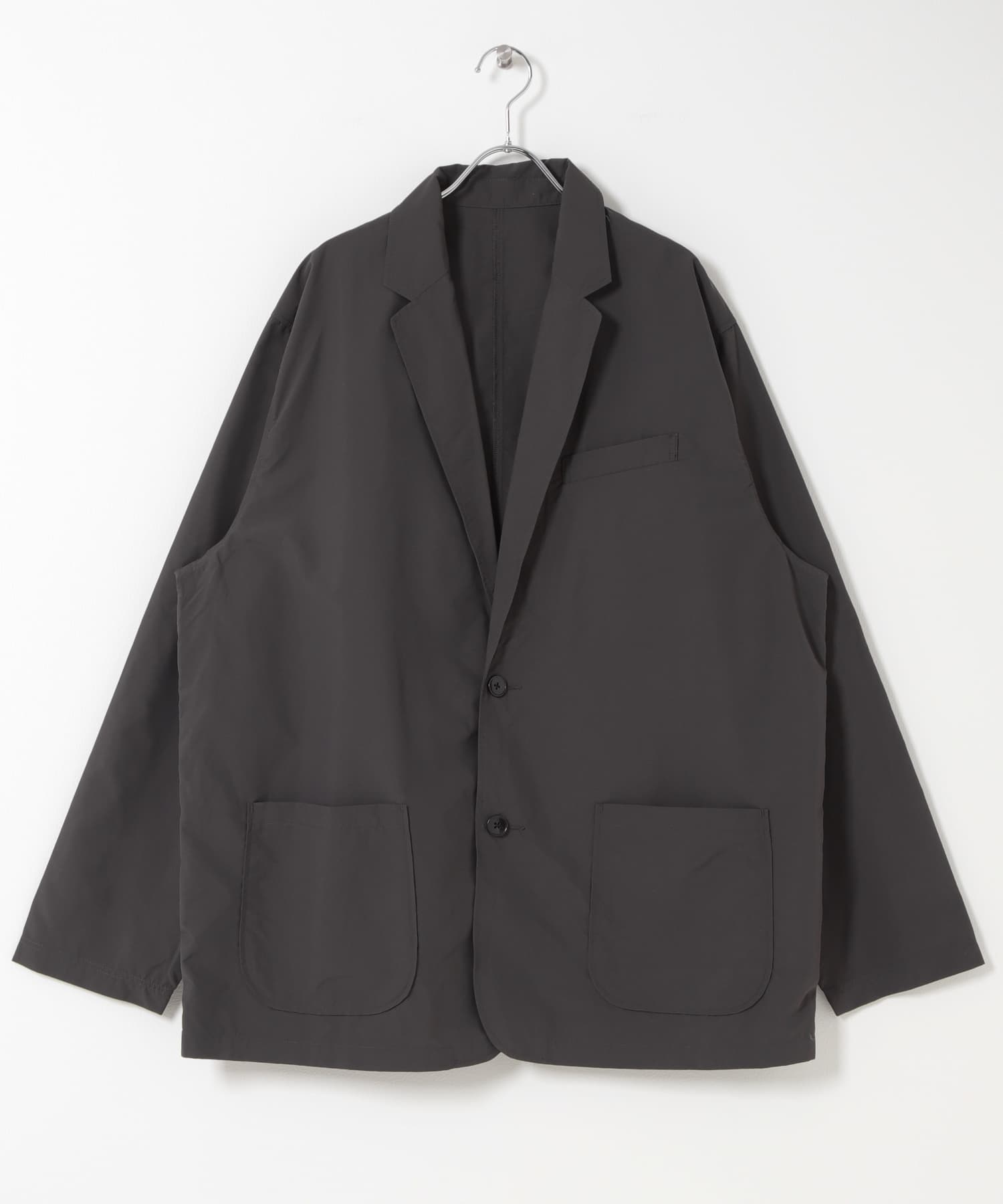 別注』BURLAP OUTFITTER×DOORS SUPPLEX NYLON 2B JACKET(M RAVEN