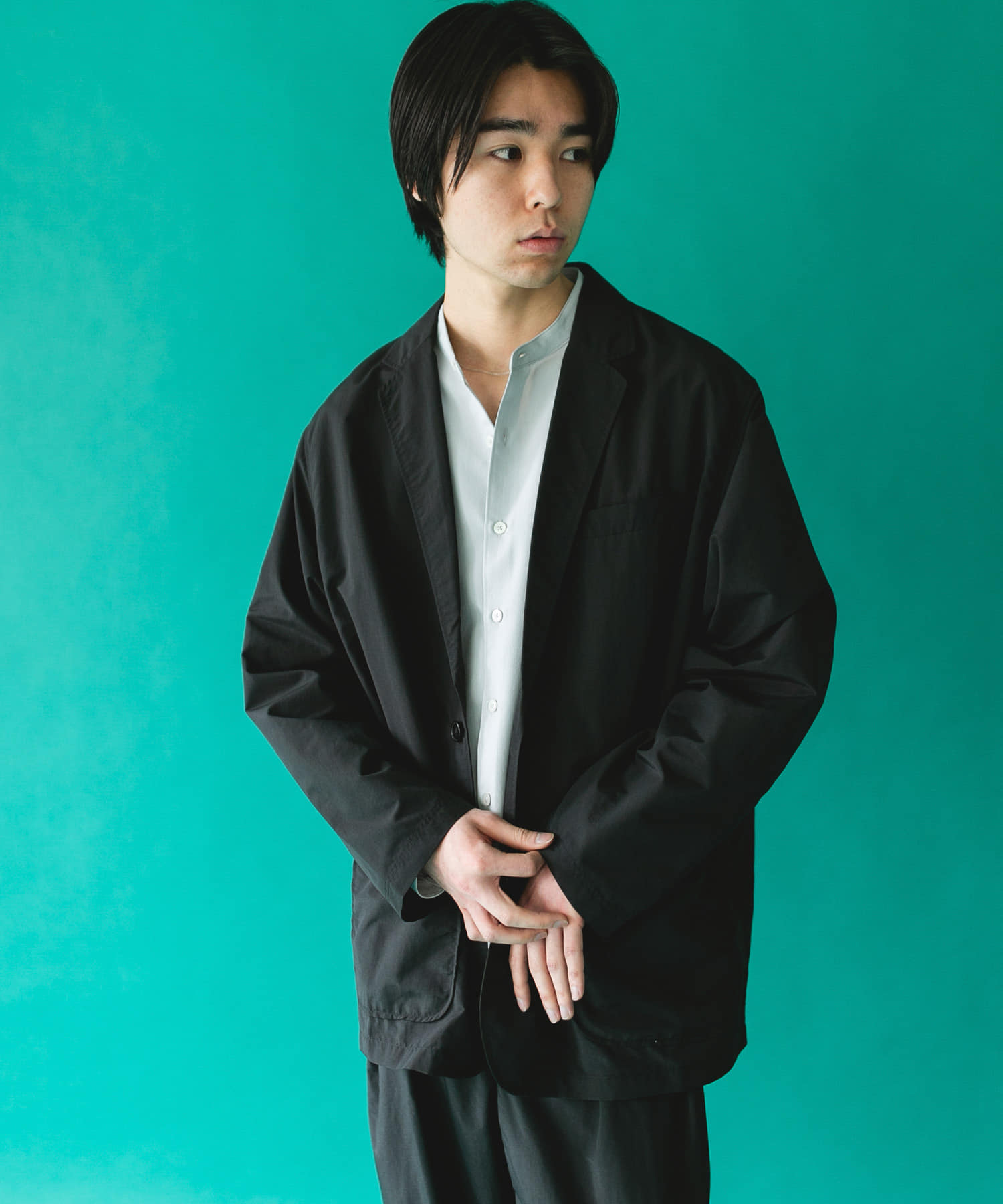 身長：177cm サイズ：L