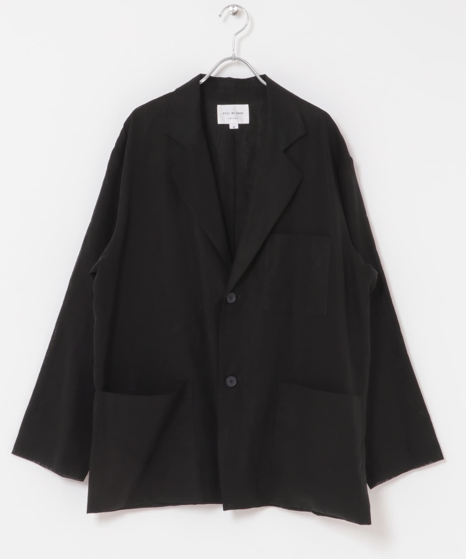 【新品】STILL BY HAND黒テーラードJKT46 STILL BY HAND AIRY 2B JACKET(46 BLACK): アウター｜URBAN RESEARCH