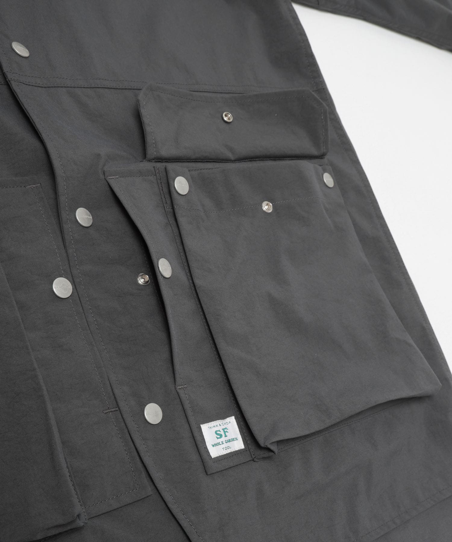 SASSAFRAS　CULTIVATOR COAT CHARCOAL S