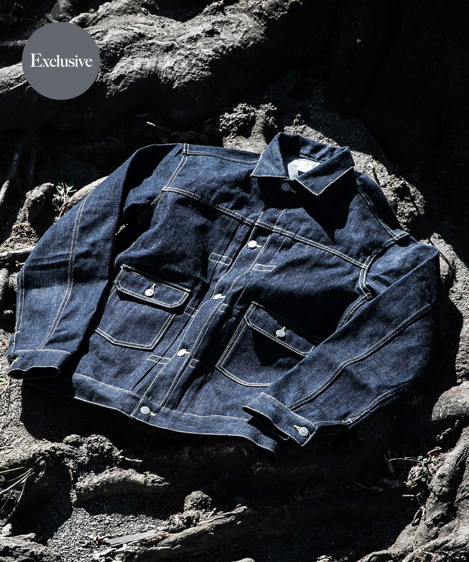 別注』SASSAFRAS×DOORS GARDENER R JACKET(S INDIGO): アウター｜URBAN