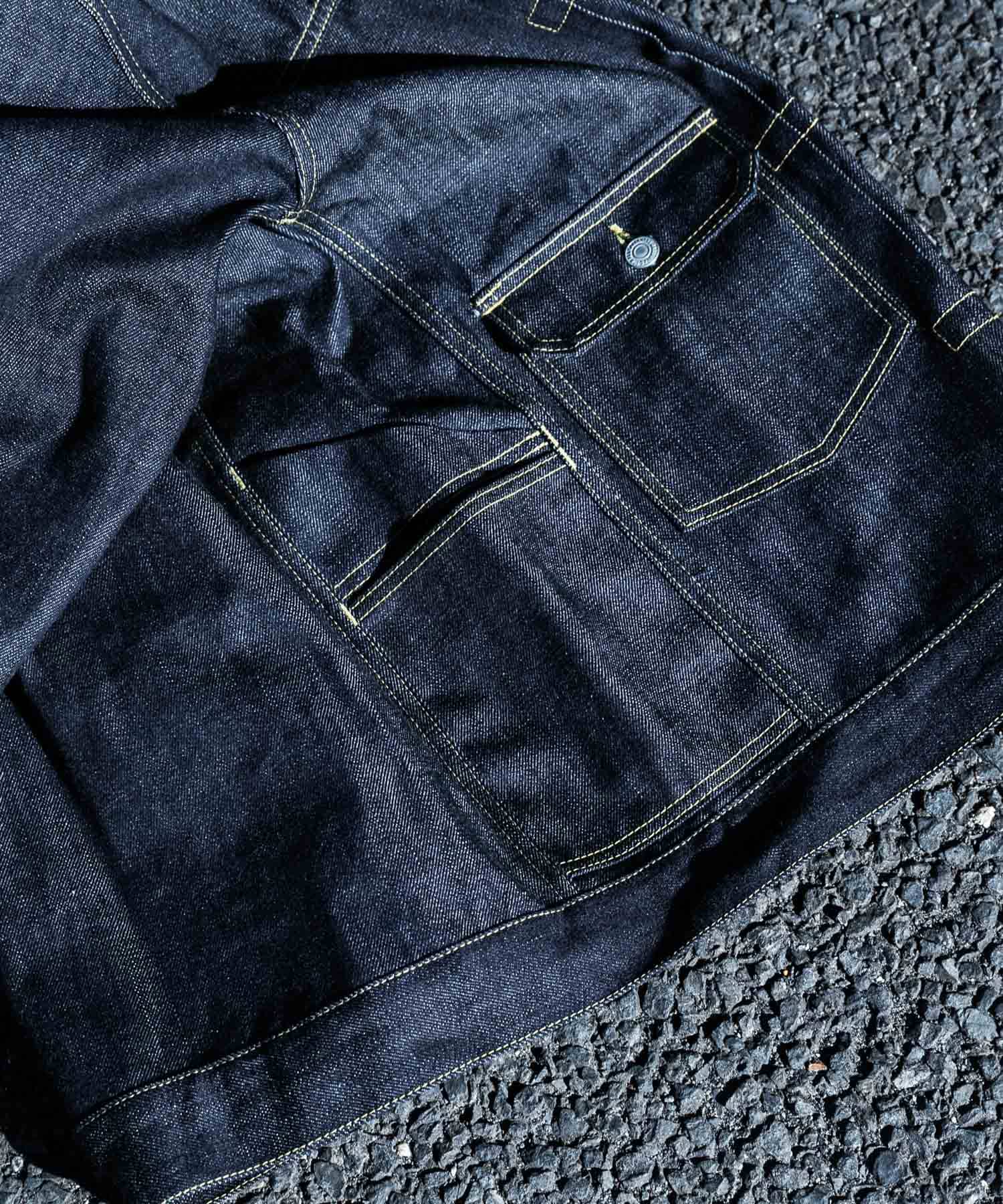 『別注』SASSAFRAS×DOORS　GARDENER R JACKET INDIGO S