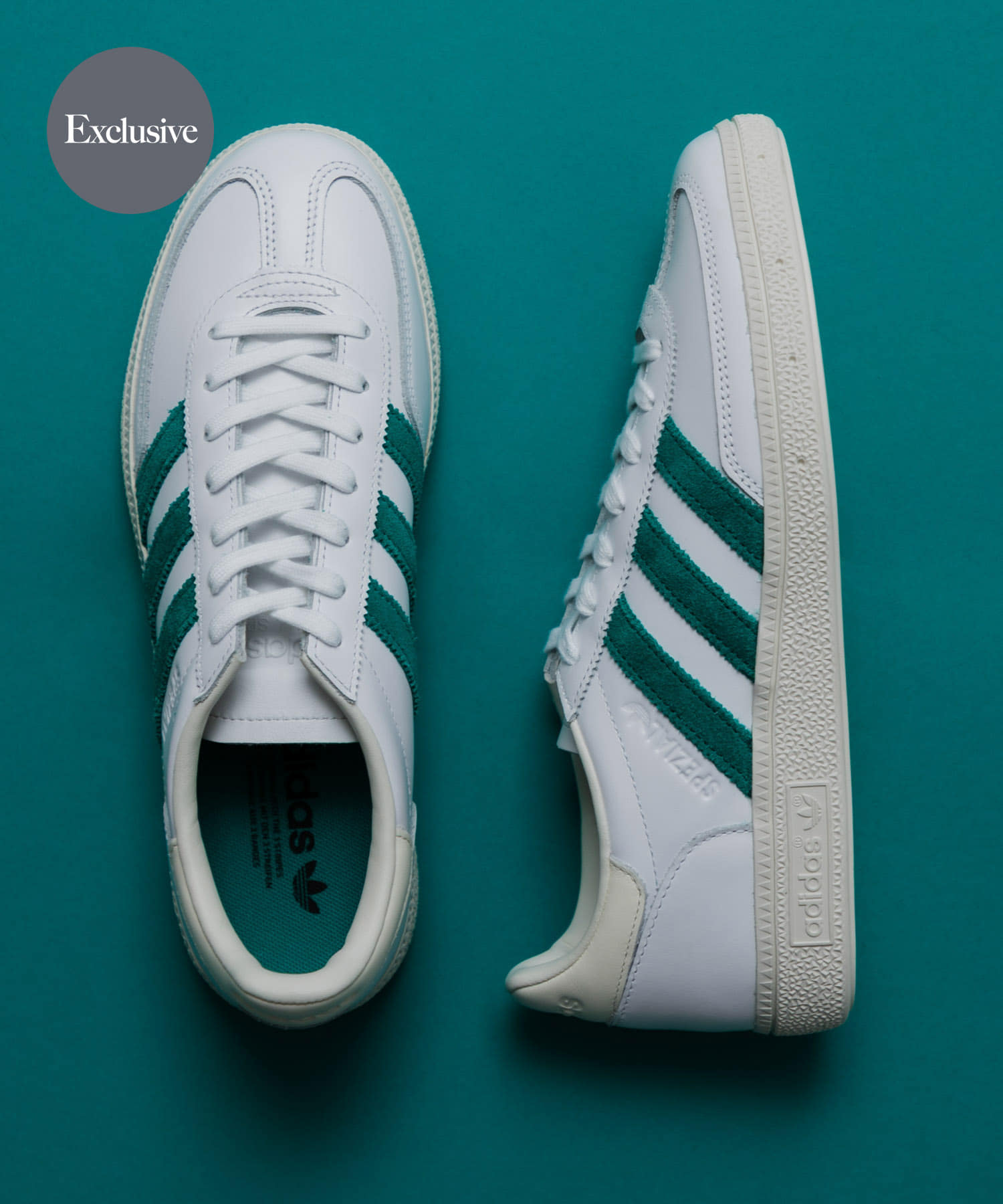 『別注』adidas×DOORS　HANDBALL SPEZIAL WHT/GRN 25.5
