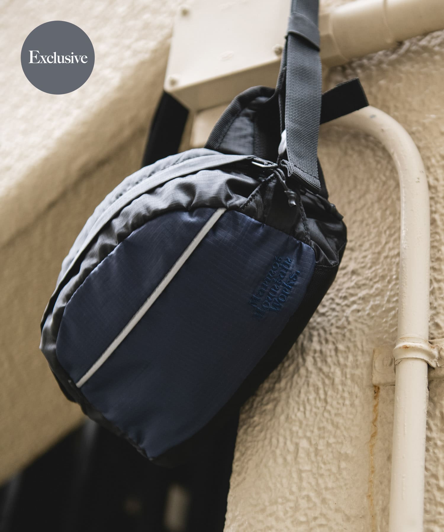 『別注』Marmot×DOORS　BODY BAG NAVY One