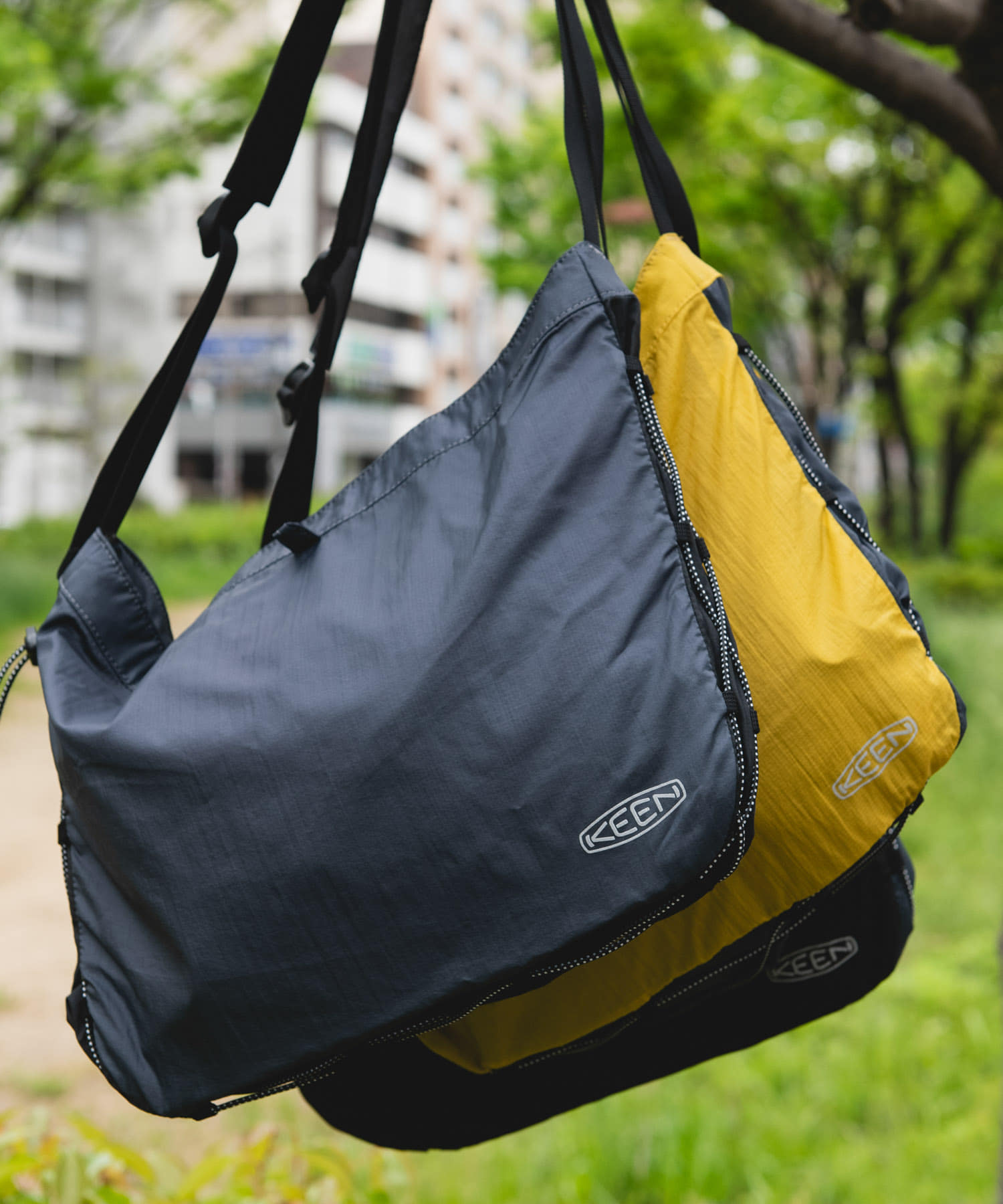 『別注』KEEN×DOORS　NYLON SHELL SHOULDER YELLOW One