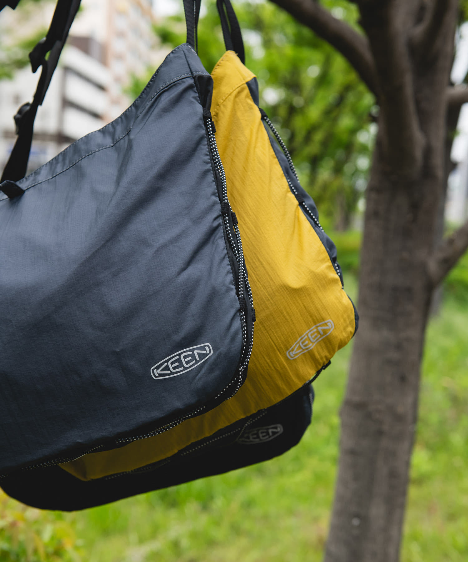 『別注』KEEN×DOORS　NYLON SHELL SHOULDER YELLOW One