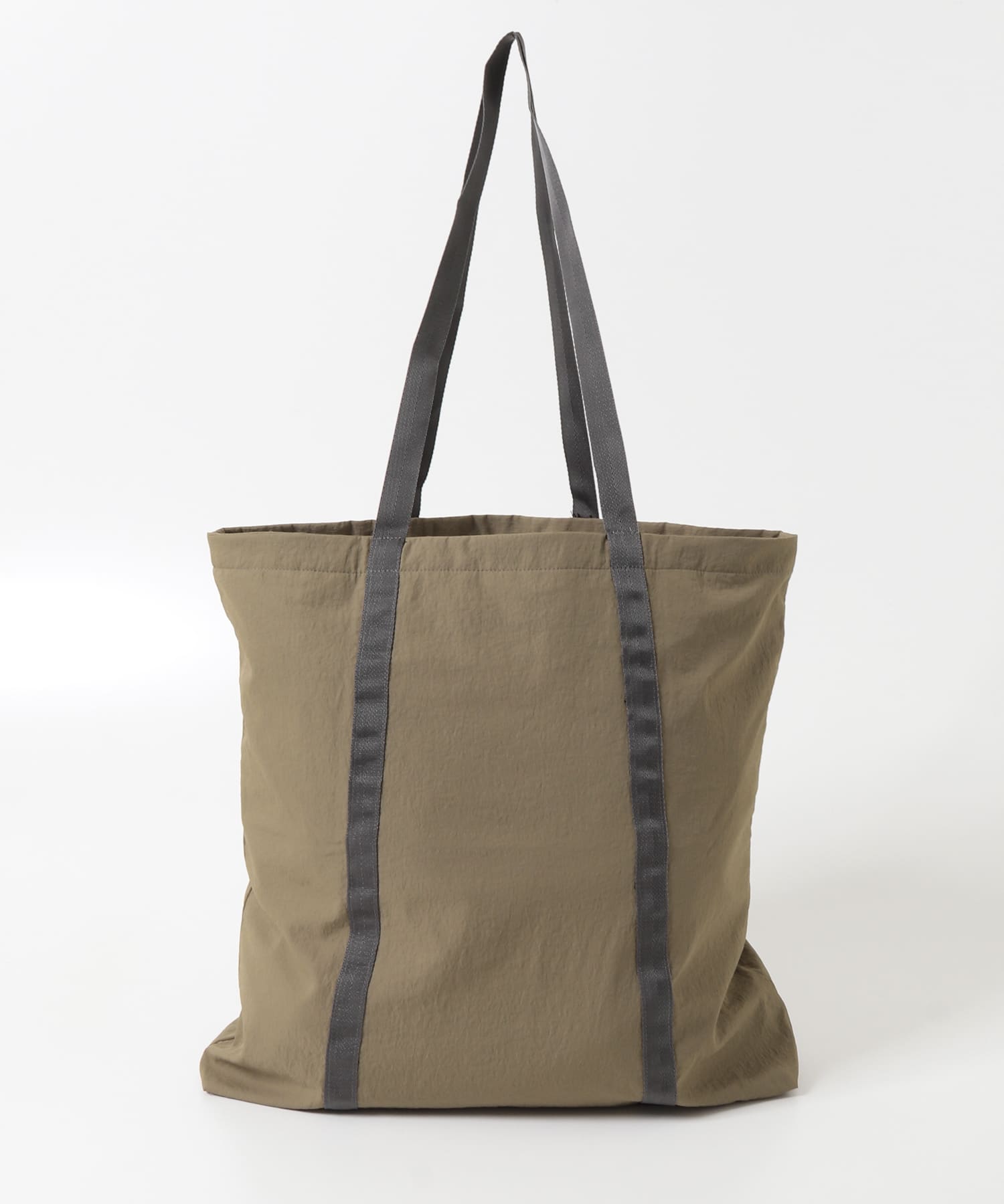 STILL BY HAND ワッシャーナイロントートバッグ(One BLACK): バッグ