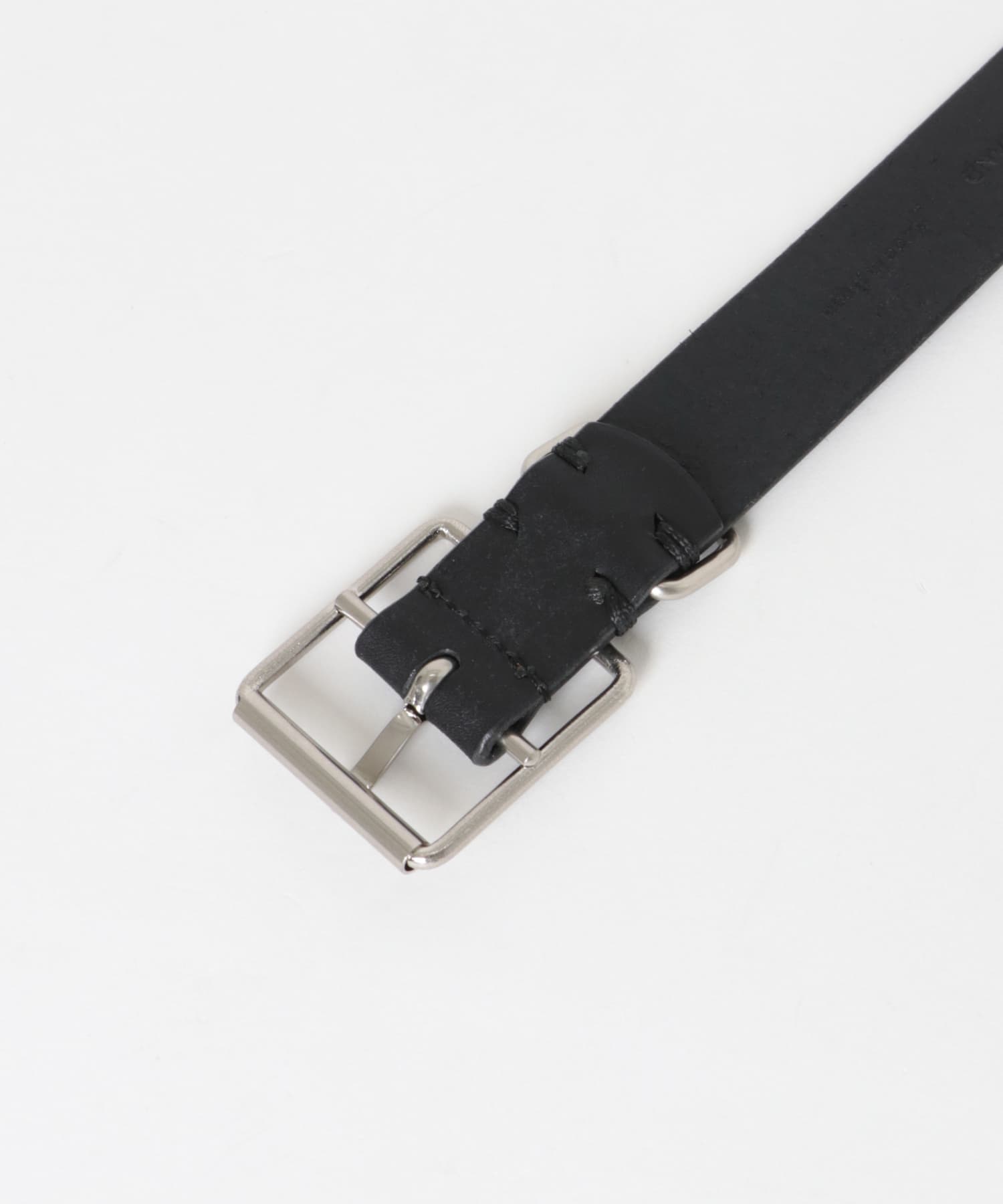 STILL BY HAND 25MM LEATHER BELT(48 BLACK): ファッション雑貨｜URBAN