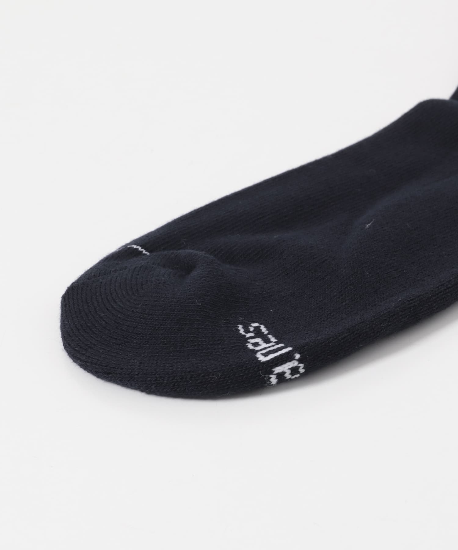 HANES　クルーソックス2P NVY×CHC M