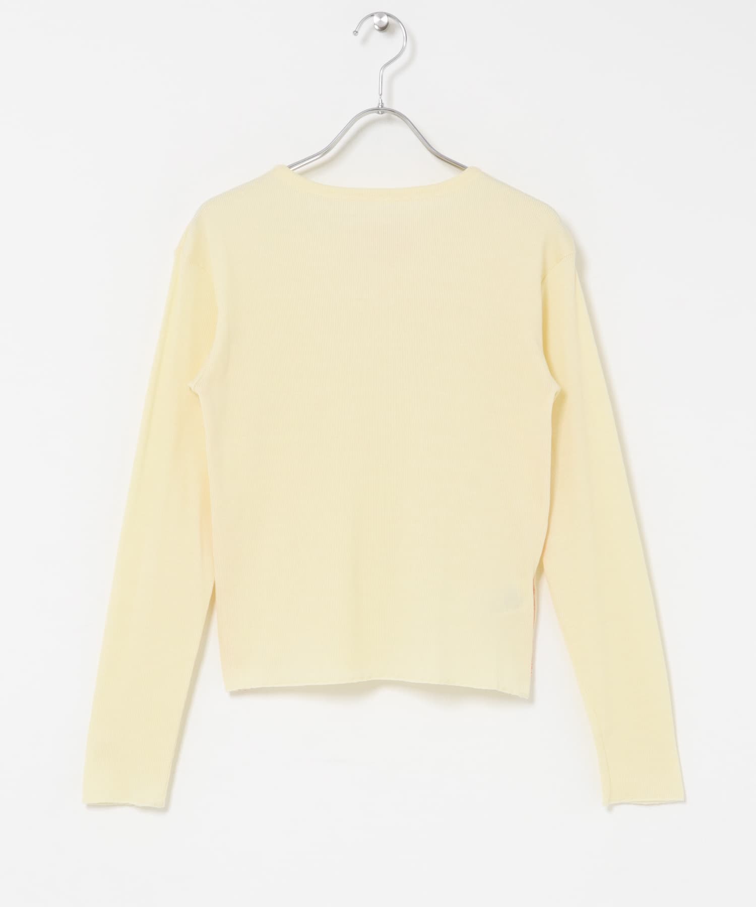 MEYAME　SOFT RIB LONG SLEEVE T-SHIRTS