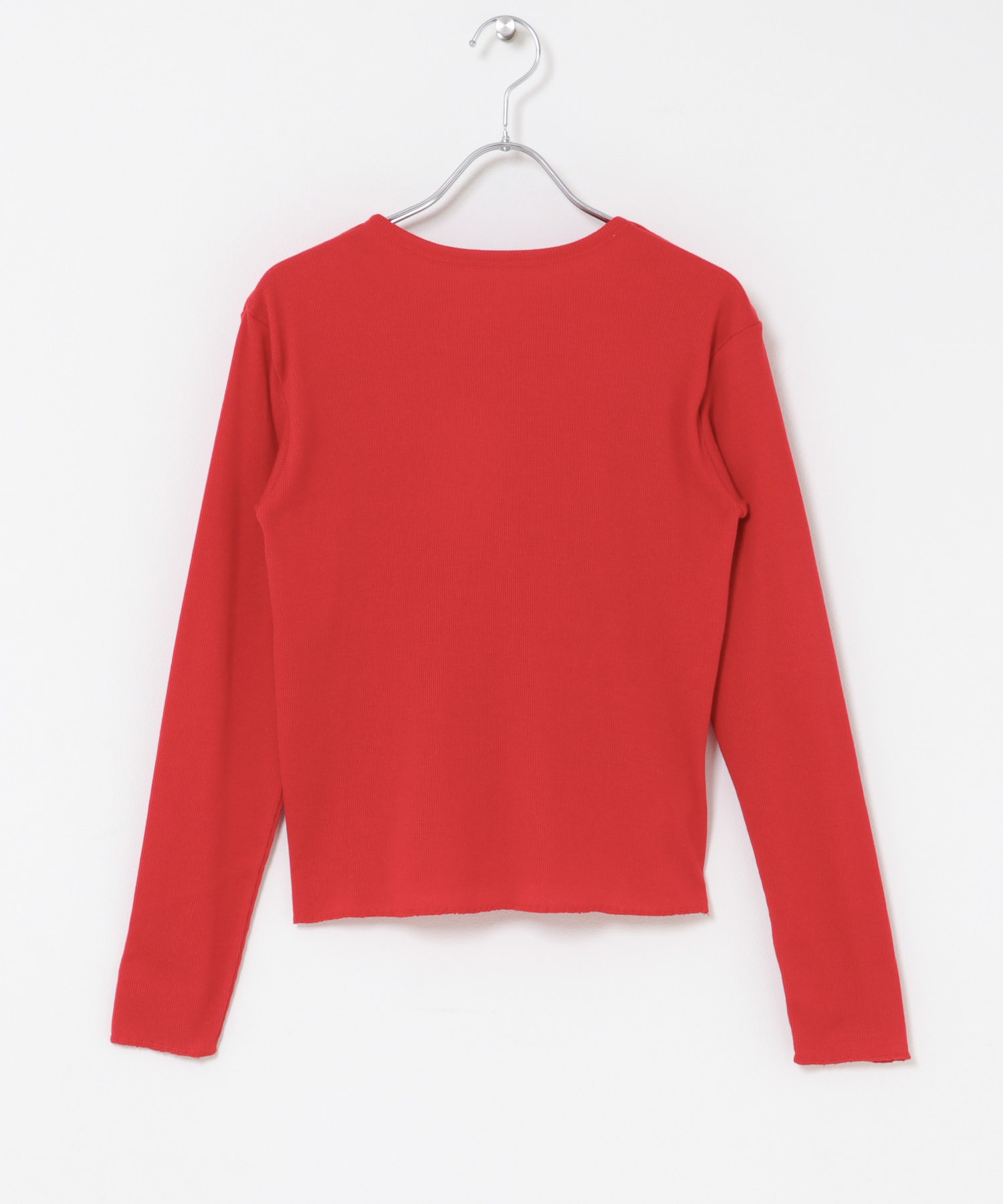 MEYAME　SOFT RIB LONG SLEEVE T-SHIRTS
