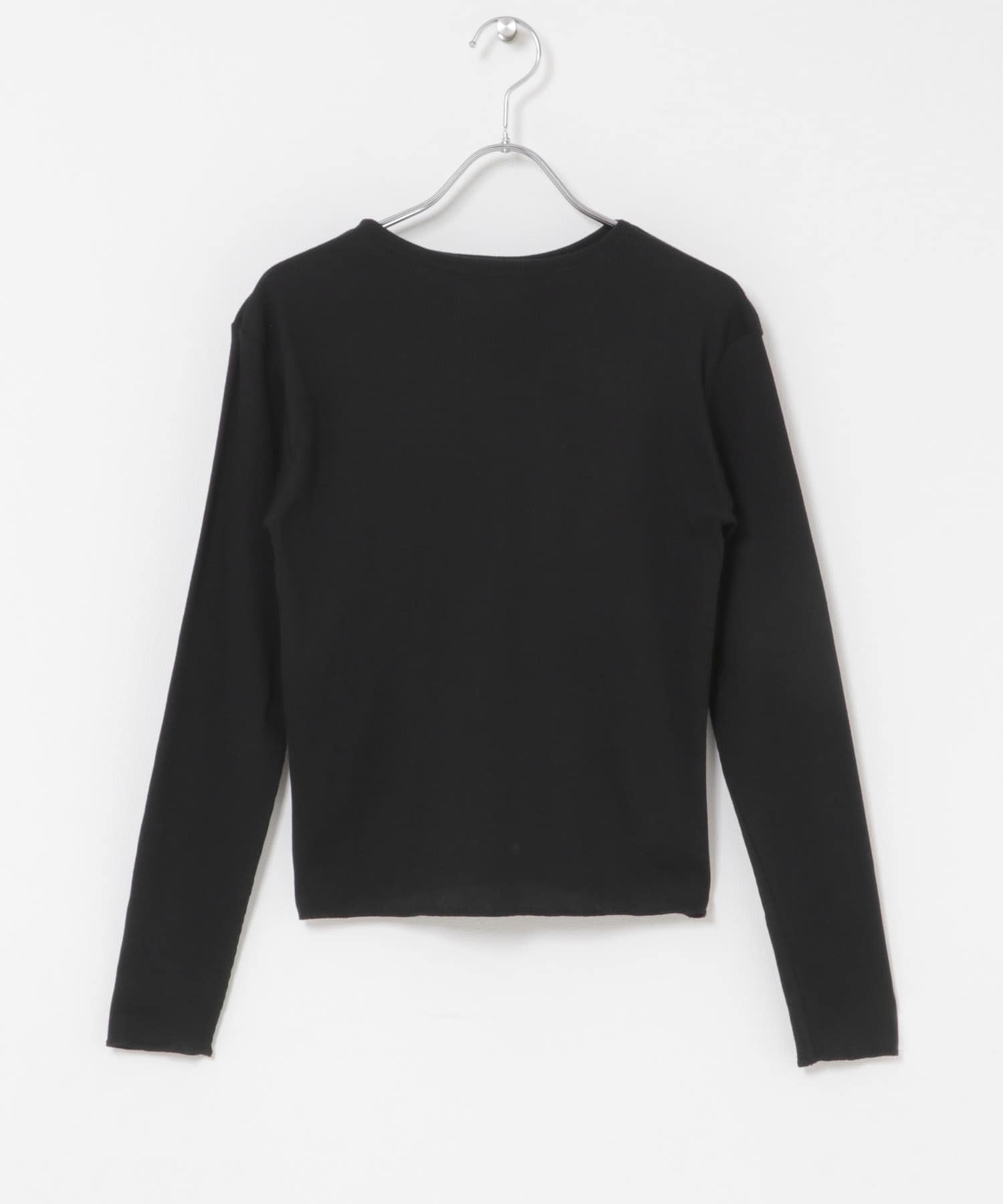 MEYAME　SOFT RIB LONG SLEEVE T-SHIRTS